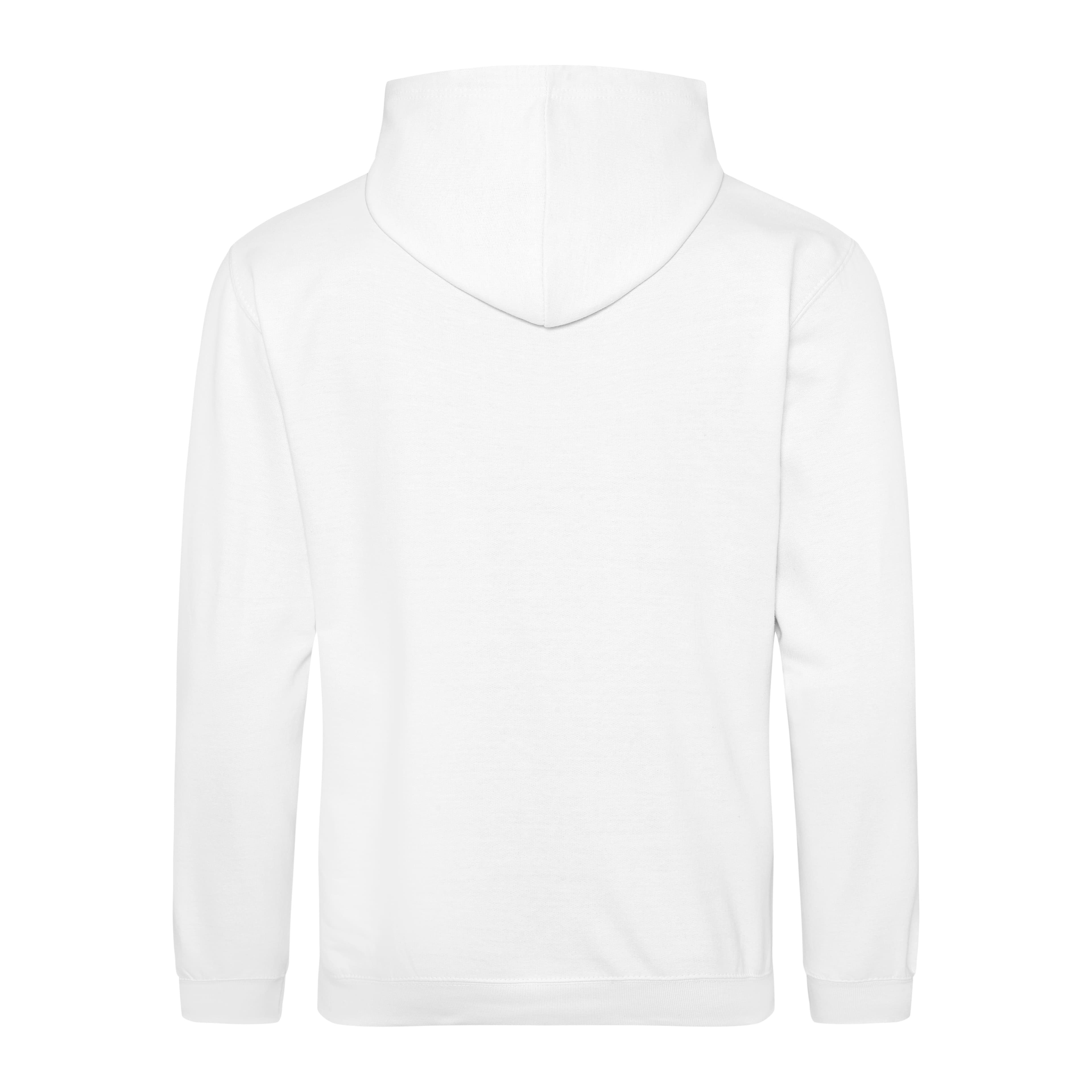 A4 College Hoodie - ARCTIC WHITE - back