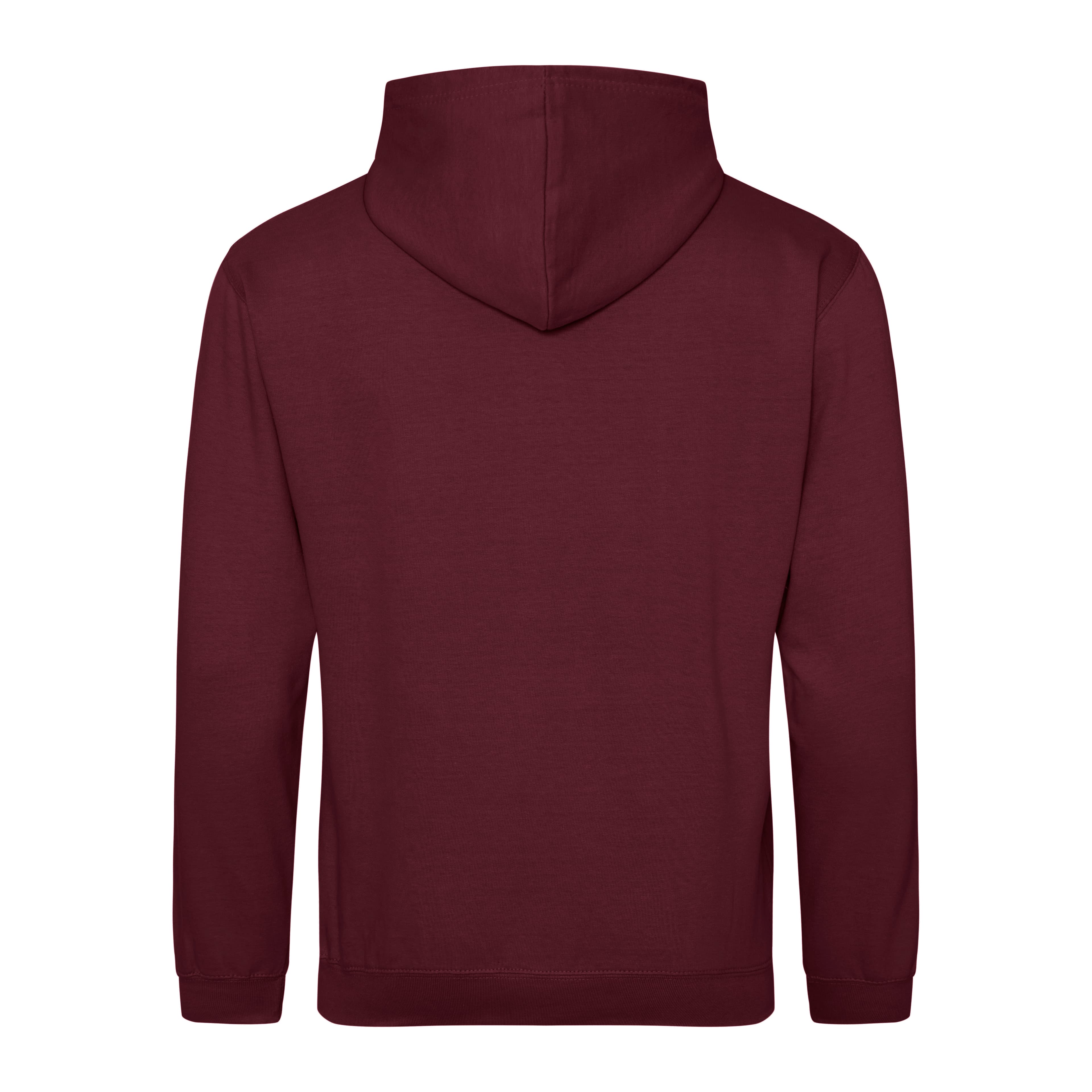 A4 College Hoodie - BURGUNDY- NEW! - back