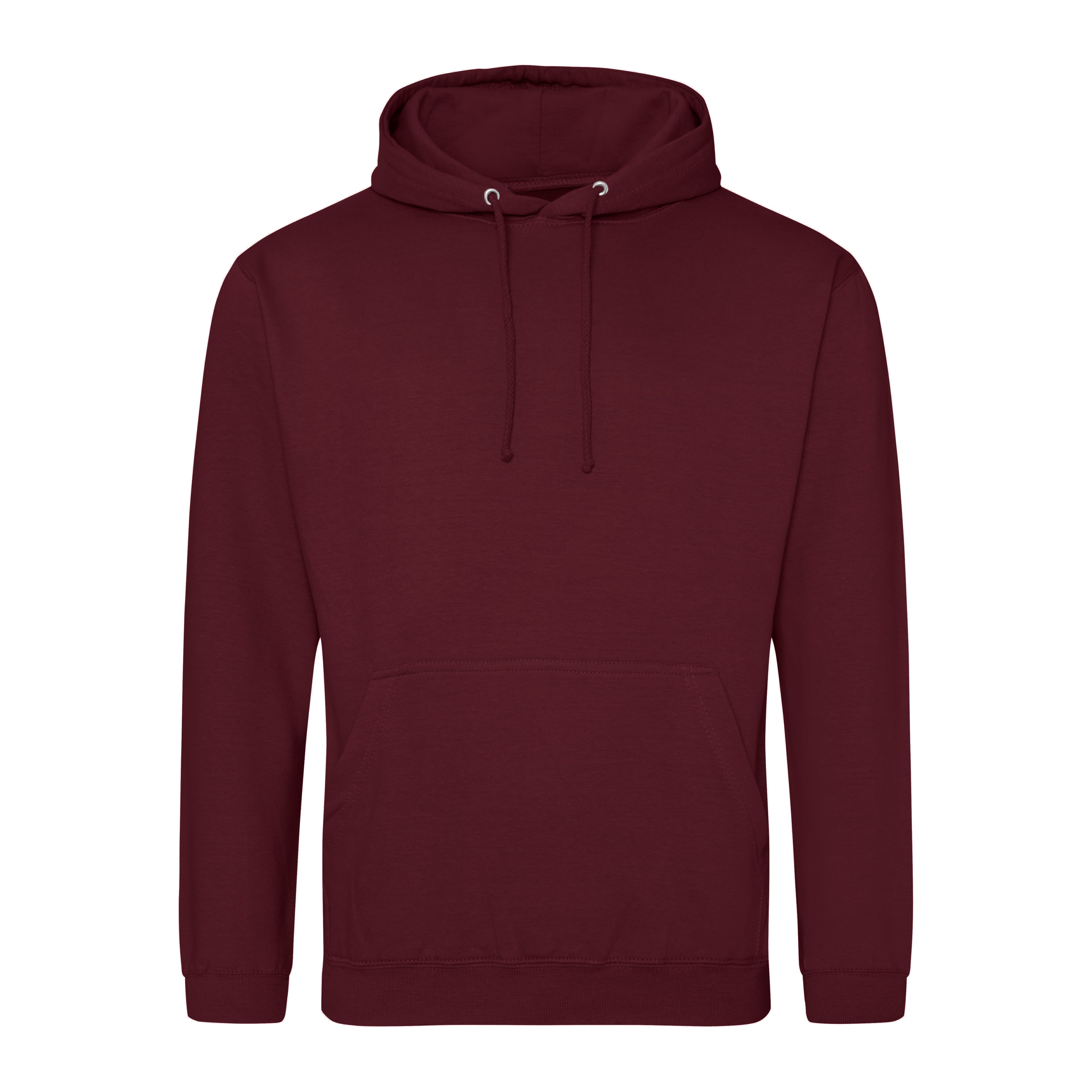 A4 College Hoodie - BURGUNDY- NEW! - front
