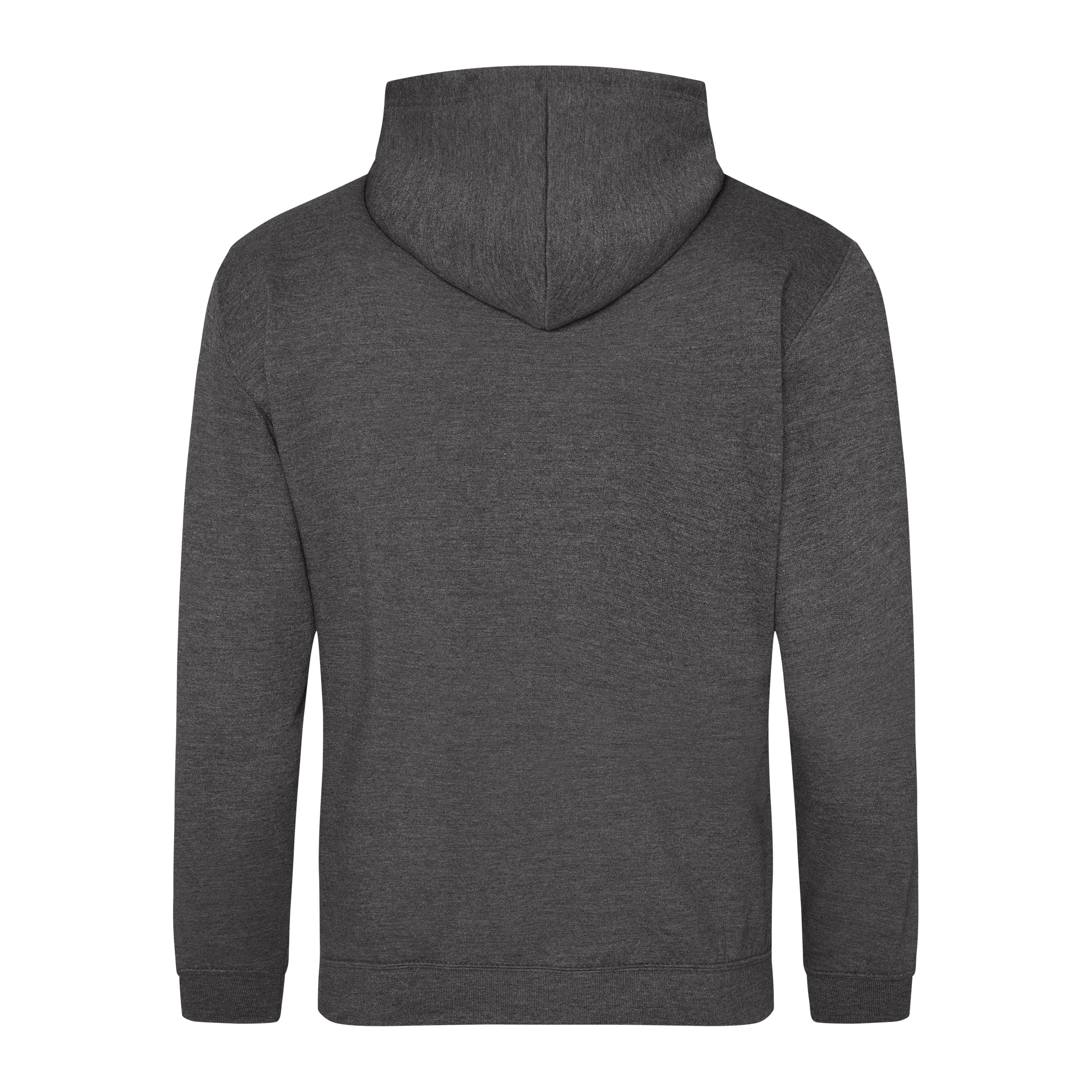 A4 Youth College Hoodie - CHARCOAL - back