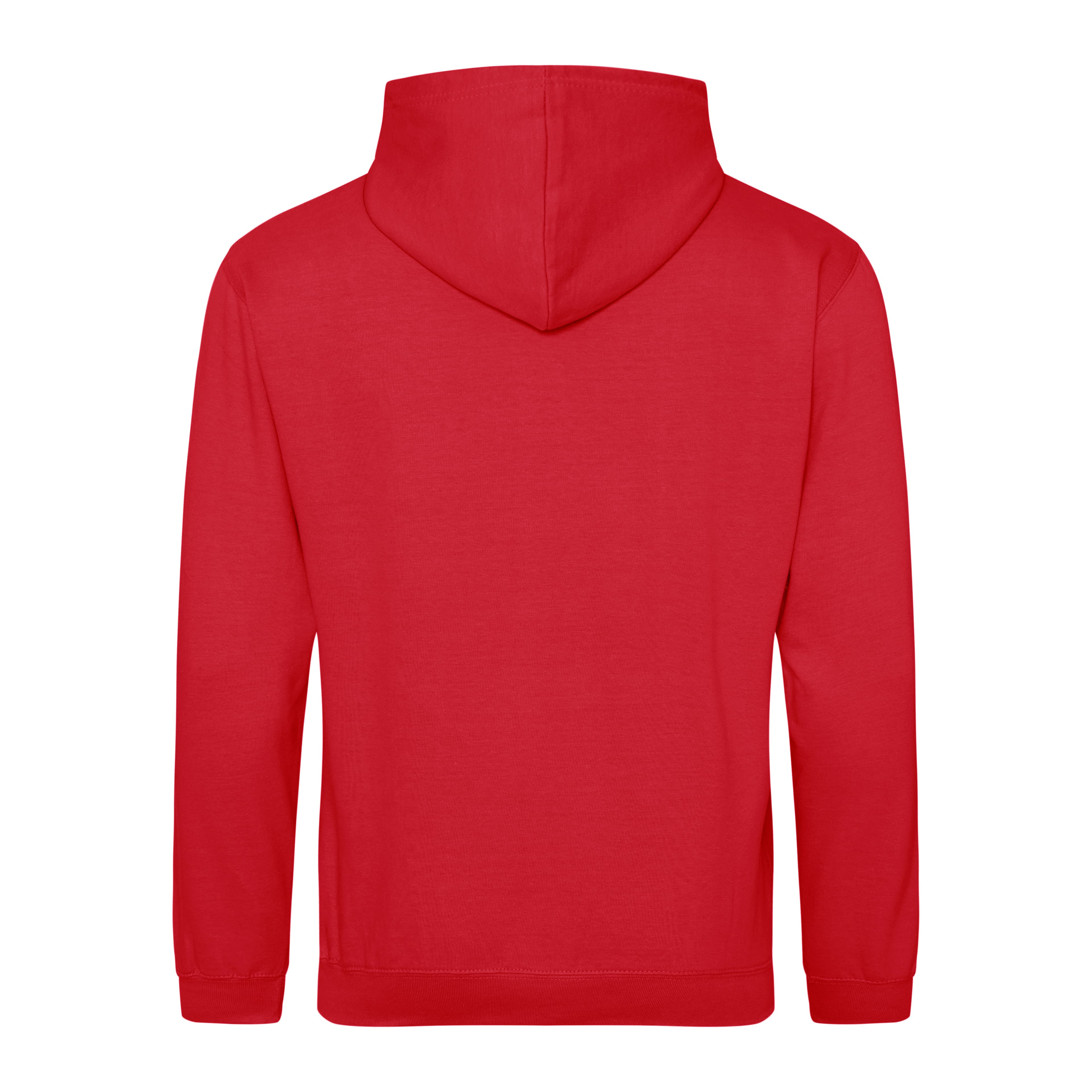 A4 Youth College Hoodie - FIRE RED - back