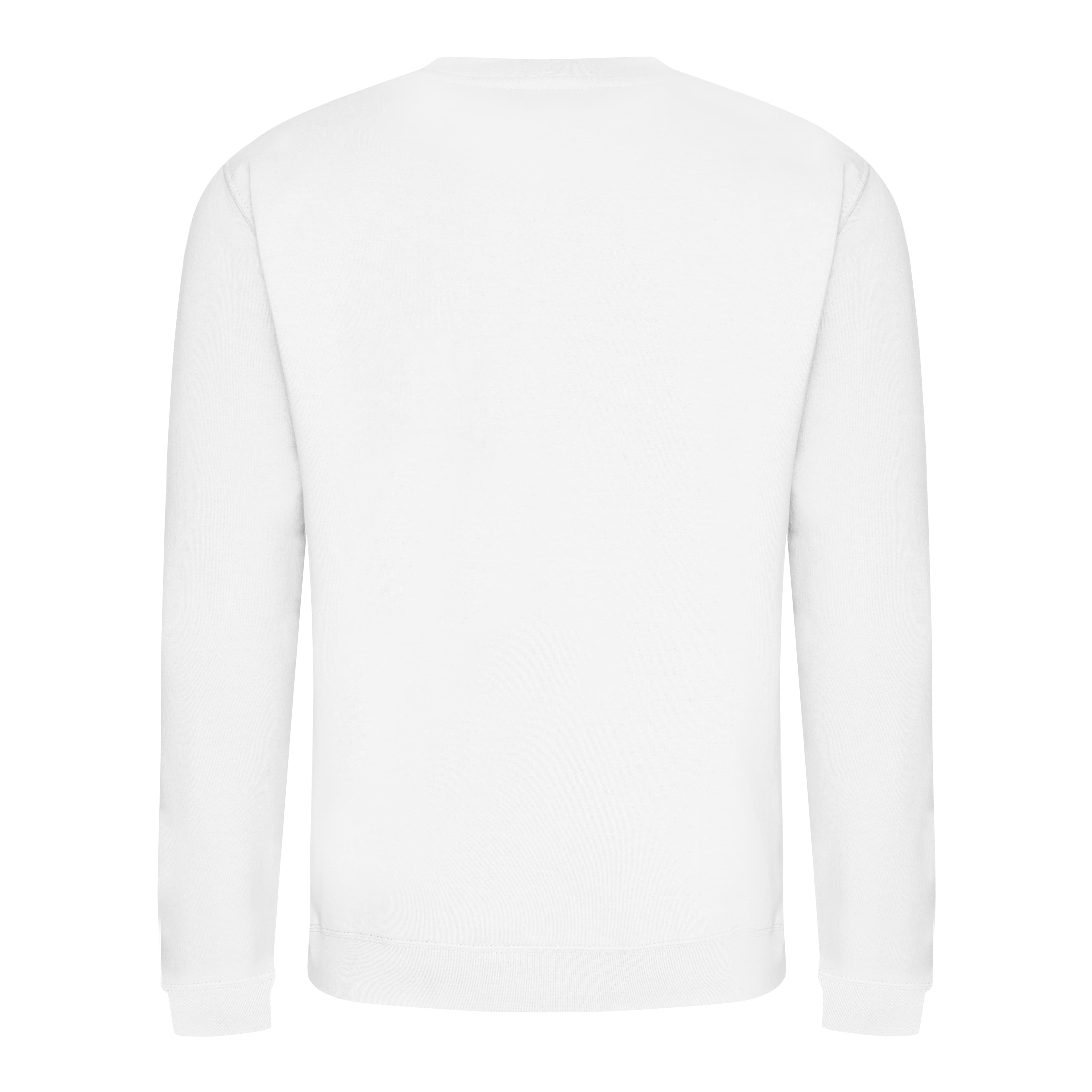 A4 College Sweat - ARCTIC WHITE - back