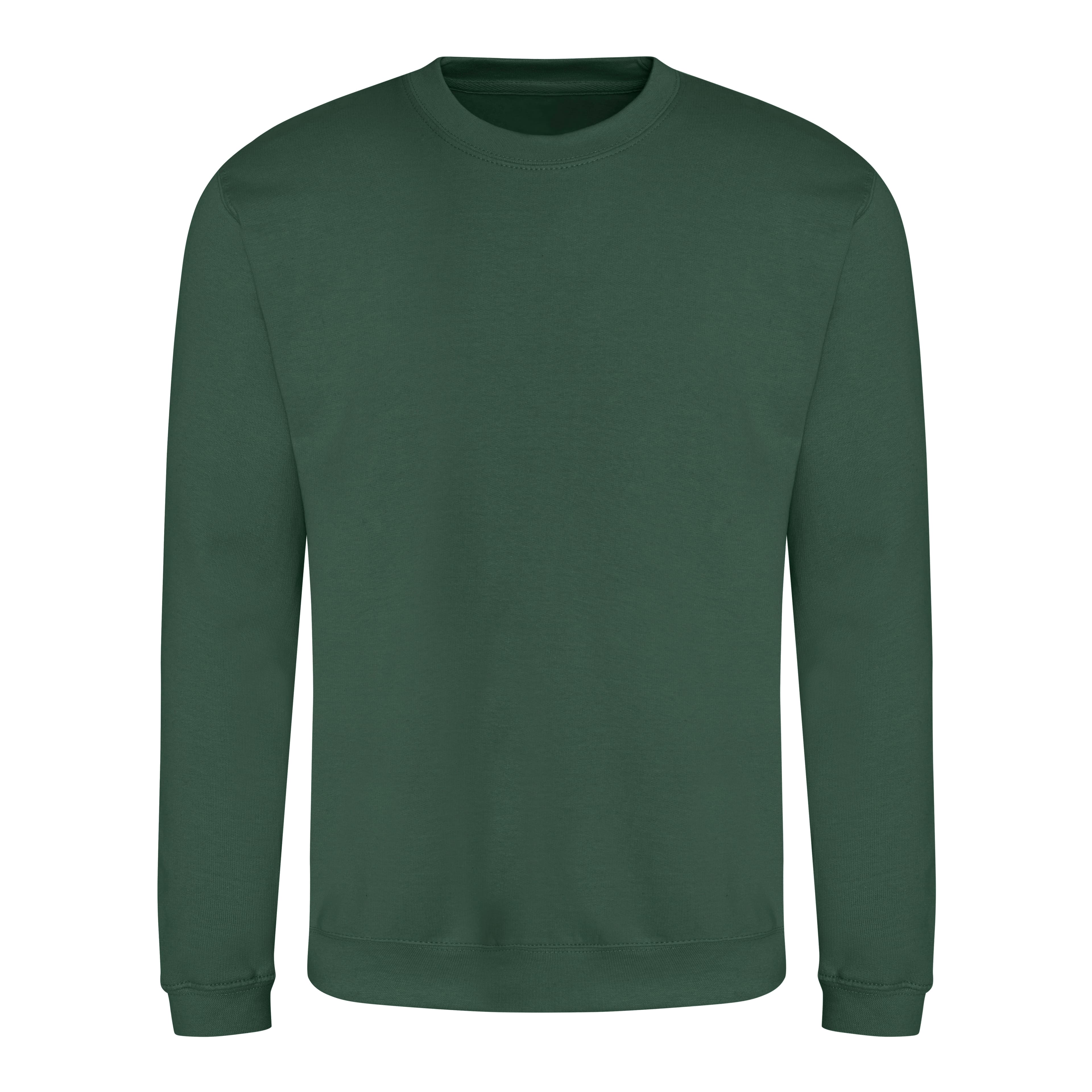 A4 College Sweat - BOTTLE GREEN - front
