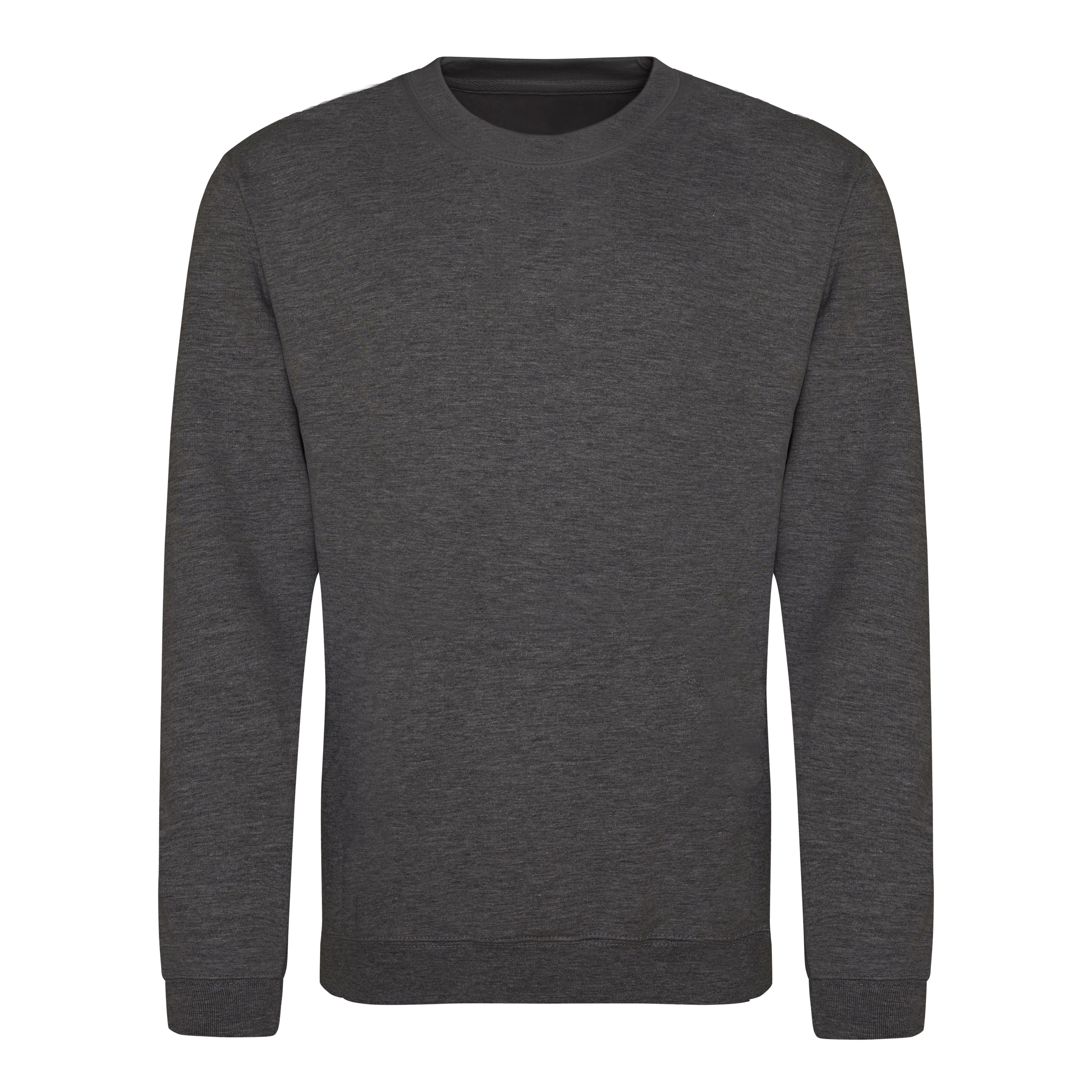A4 Youth College Sweat - CHARCOAL - front