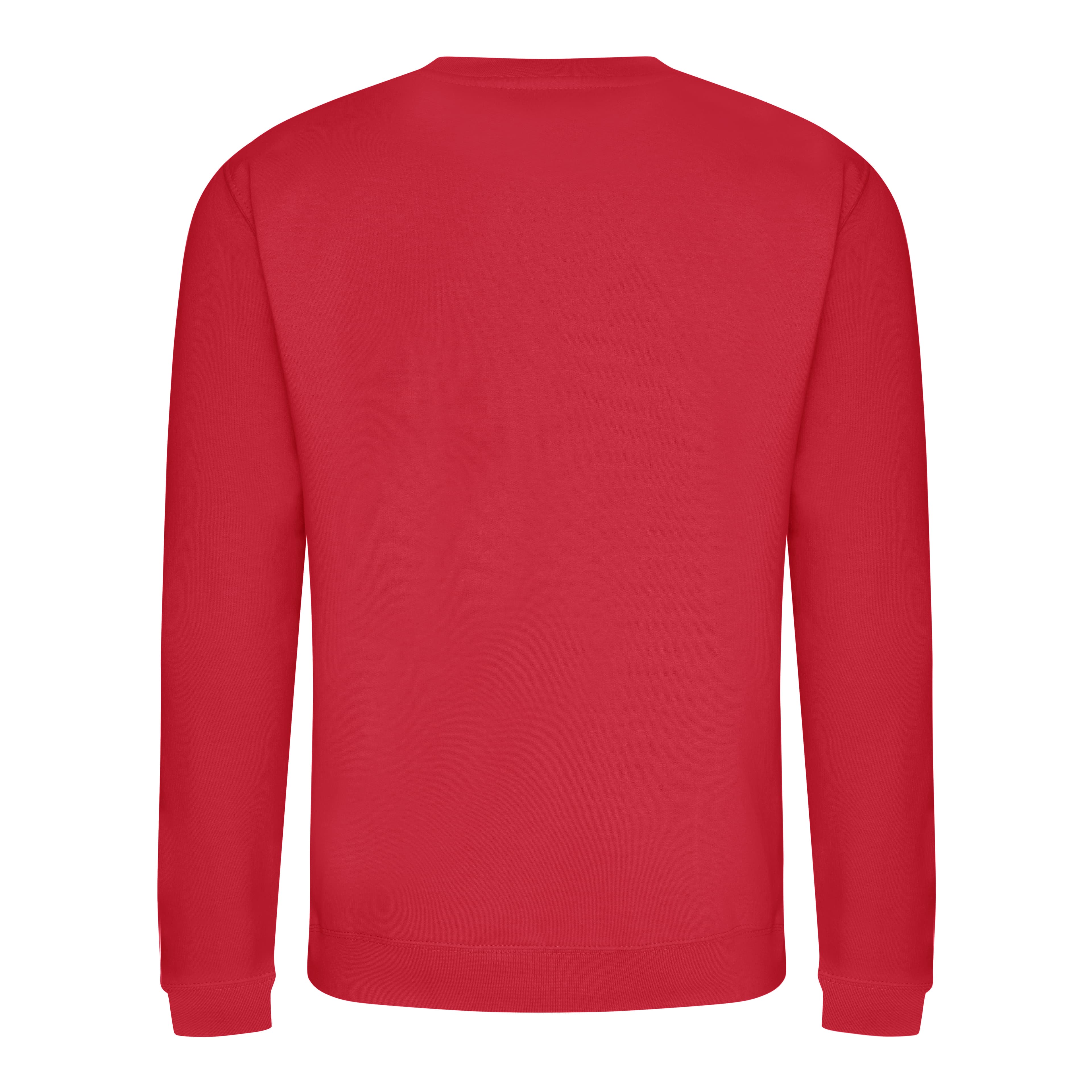 A4 Youth College Sweat - FIRE RED - back