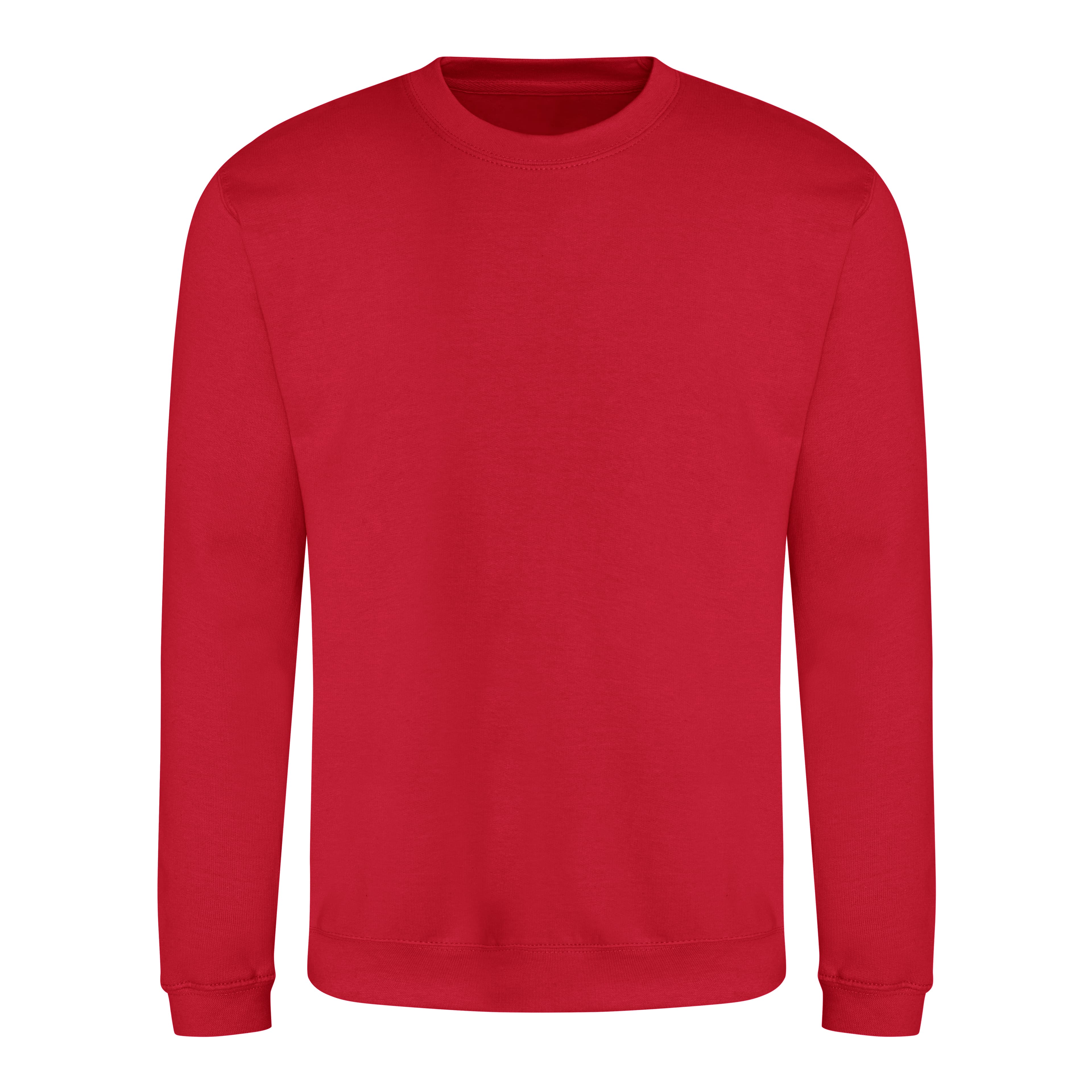 A4 Youth College Sweat - FIRE RED - front