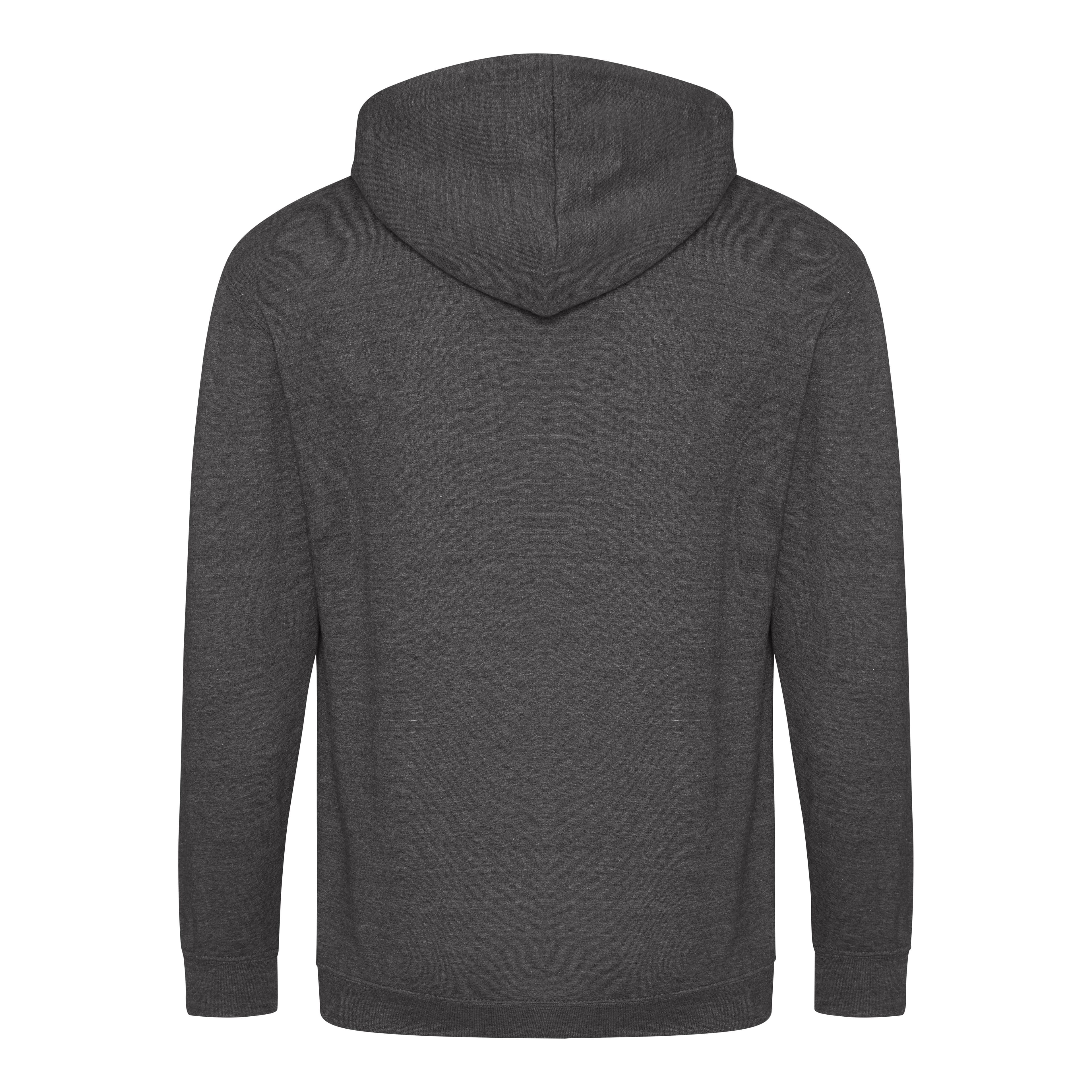A4 College Zoodie - CHARCOAL - back
