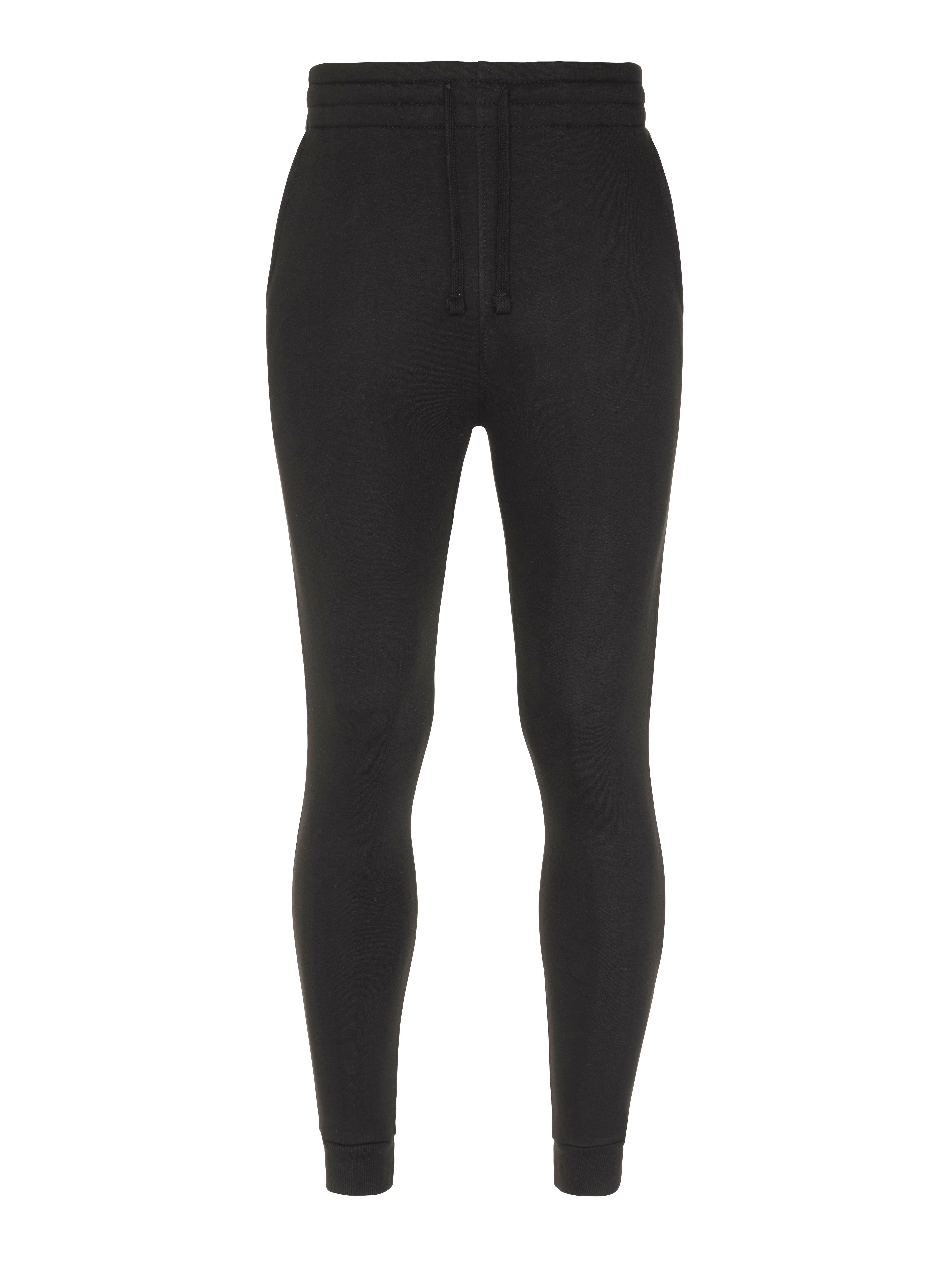 A4 Tapered Track Pant - JET BLACK - front
