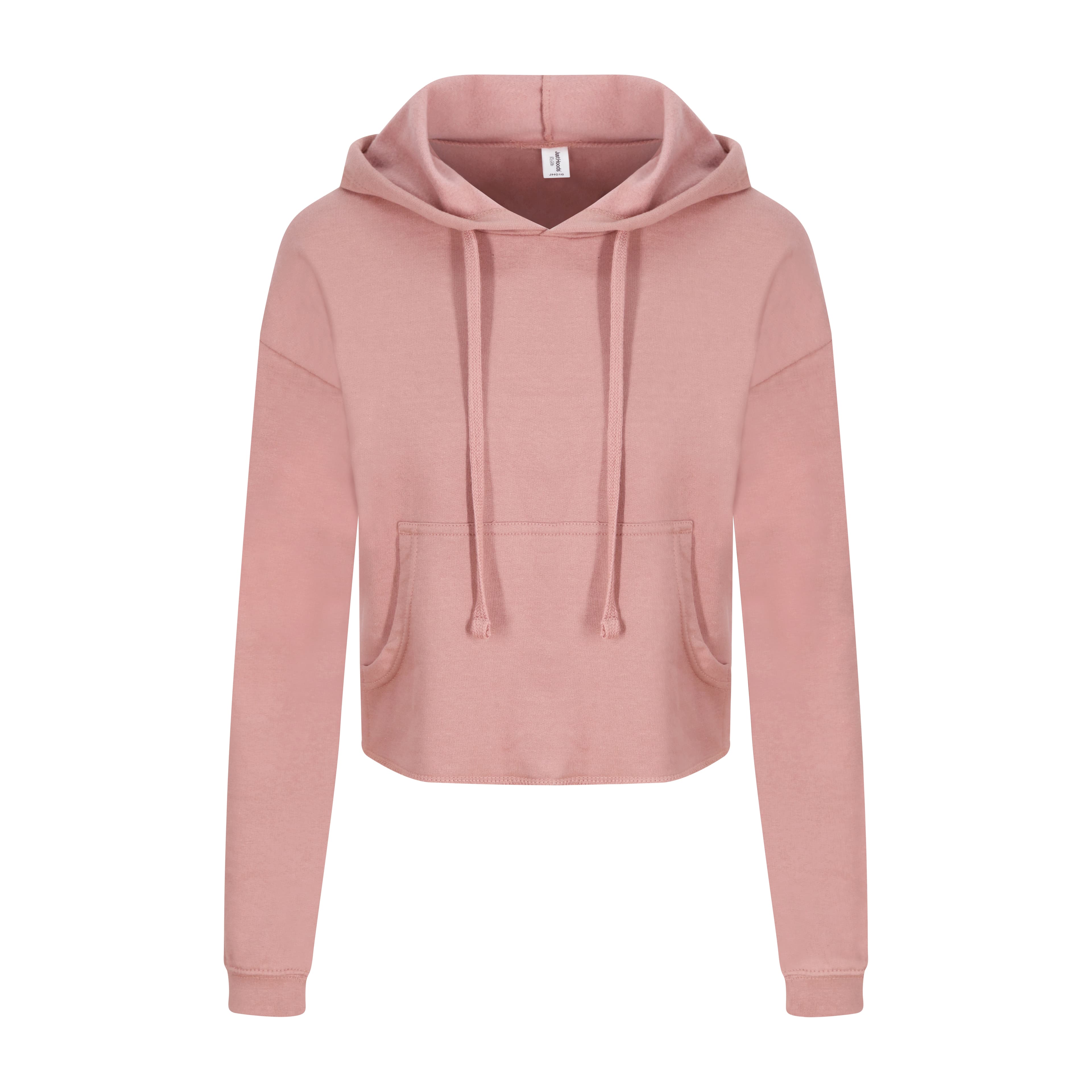 A4 Women's Cropped Hoodie - DUSTY PINK - front