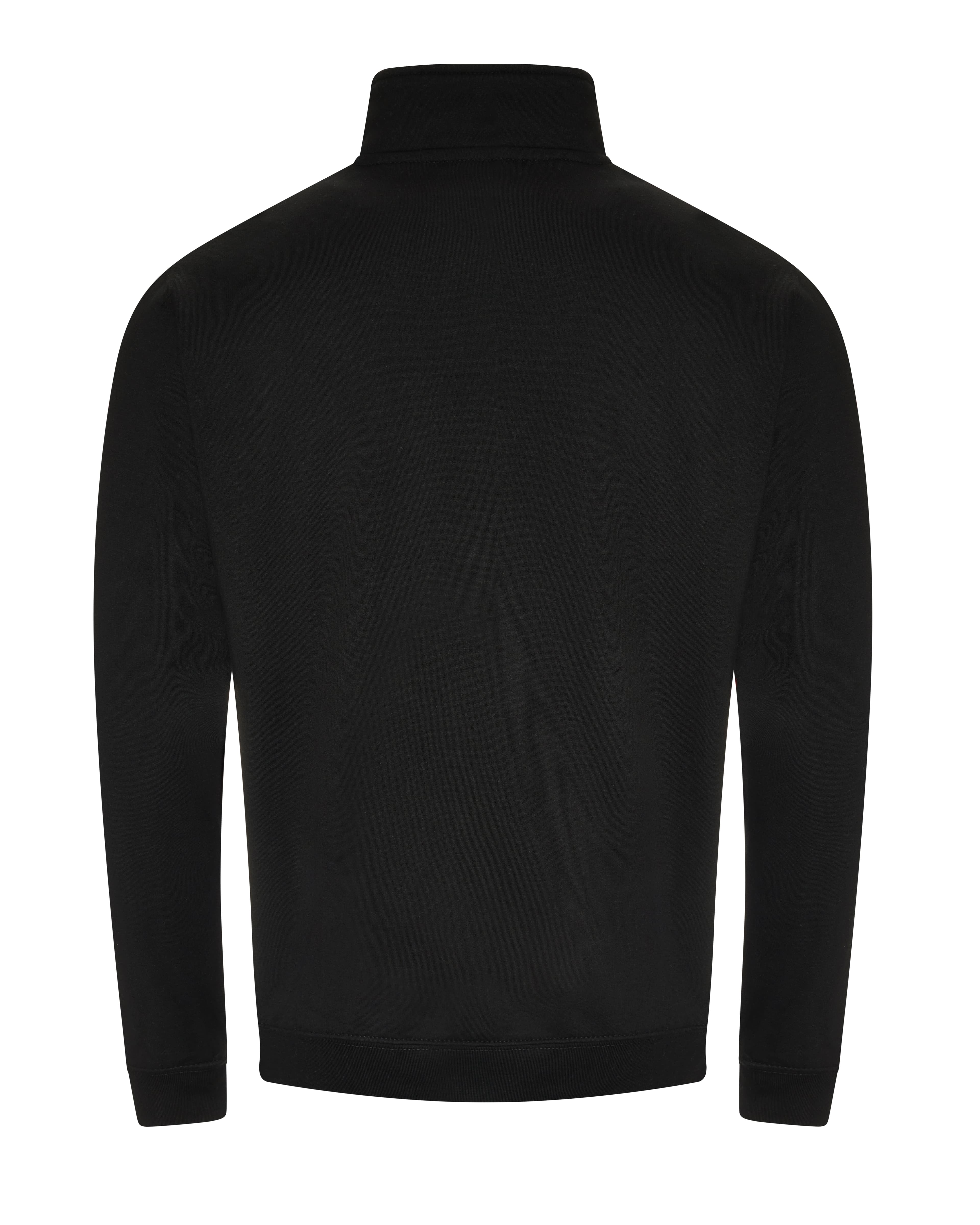 A4 Sophomore Quarter Zip - JET BLACK - back