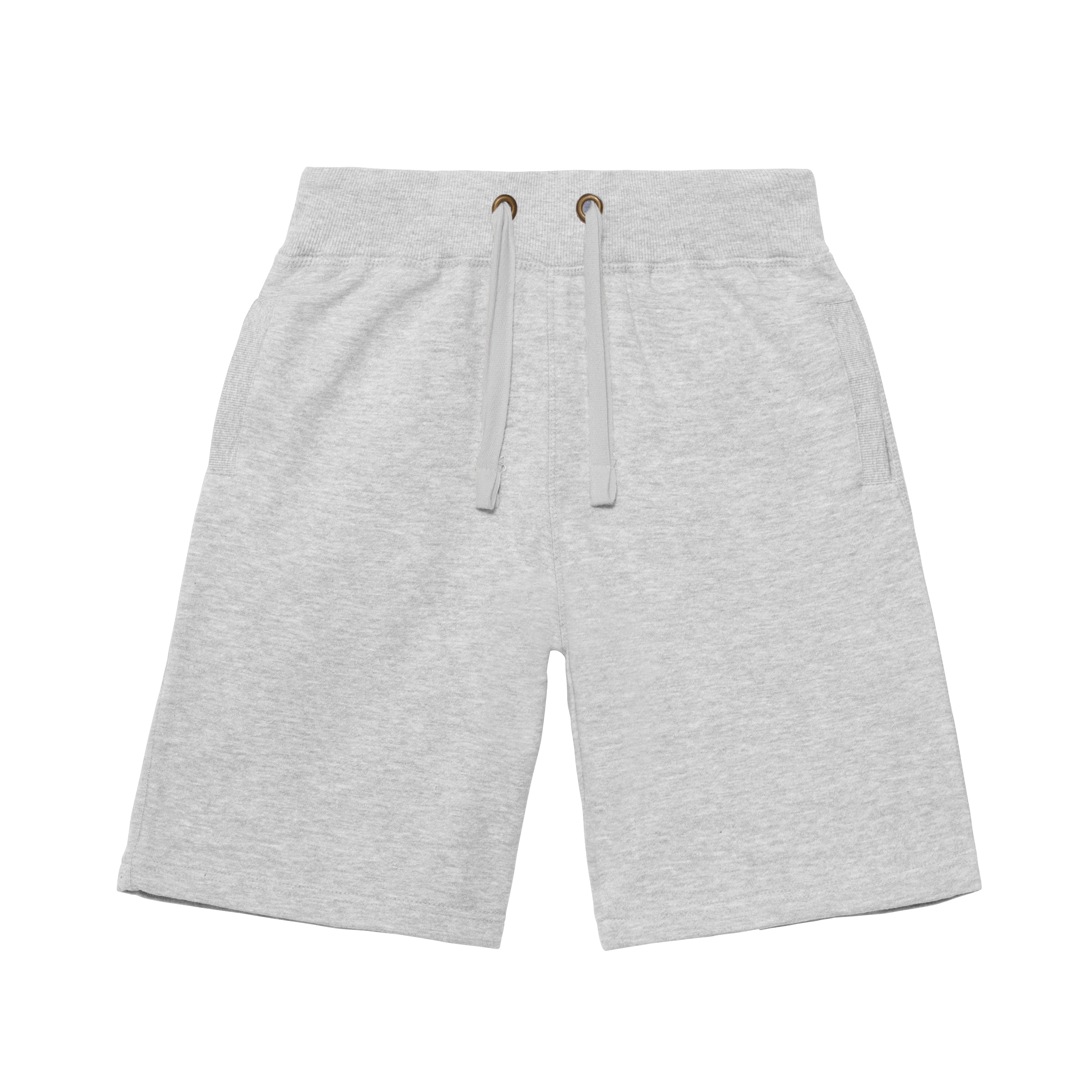 A4 Campus Shorts - HEATHER GREY - back