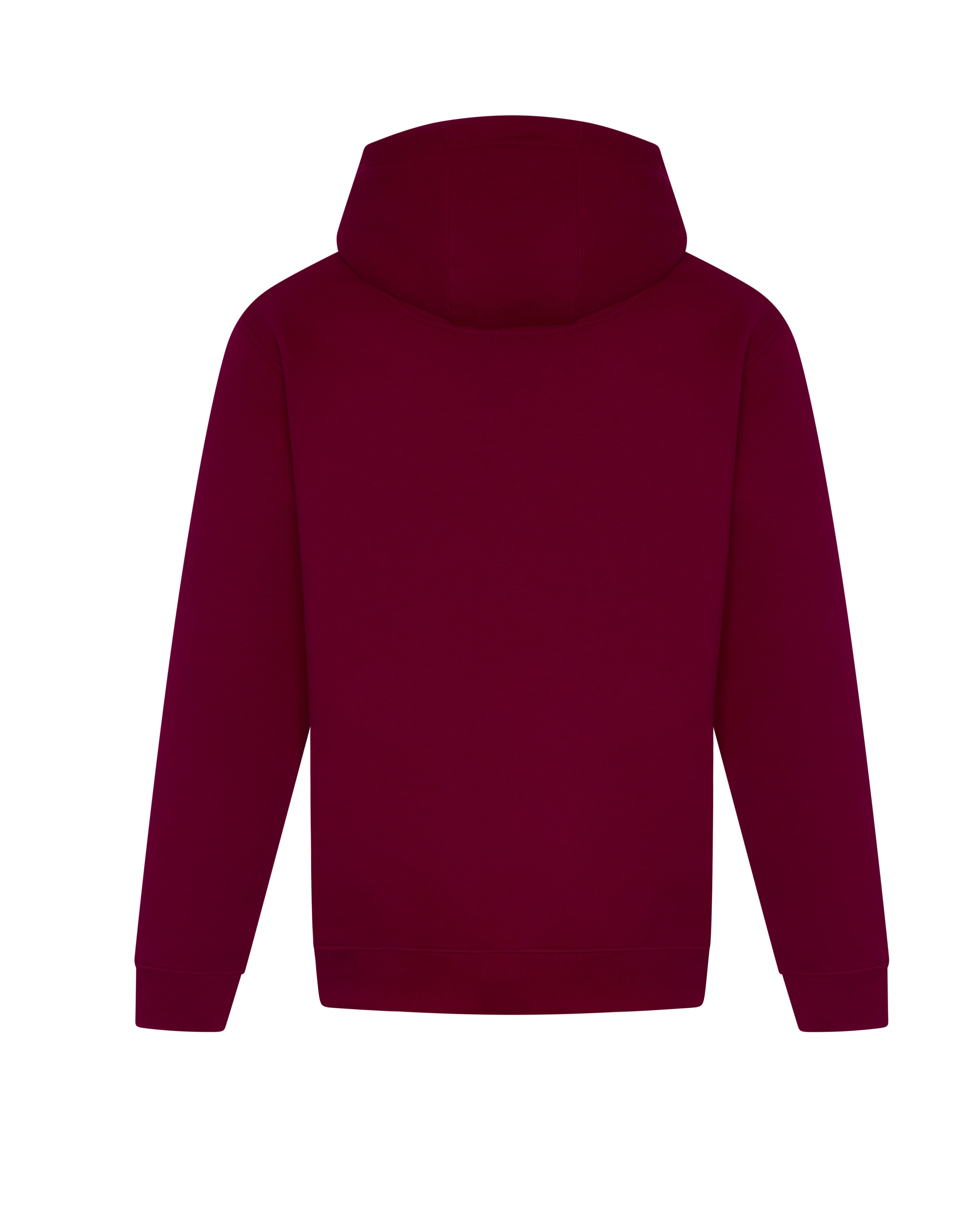 A4 Urban Heavyweight Hoodie - BURGUNDY- NEW! - back