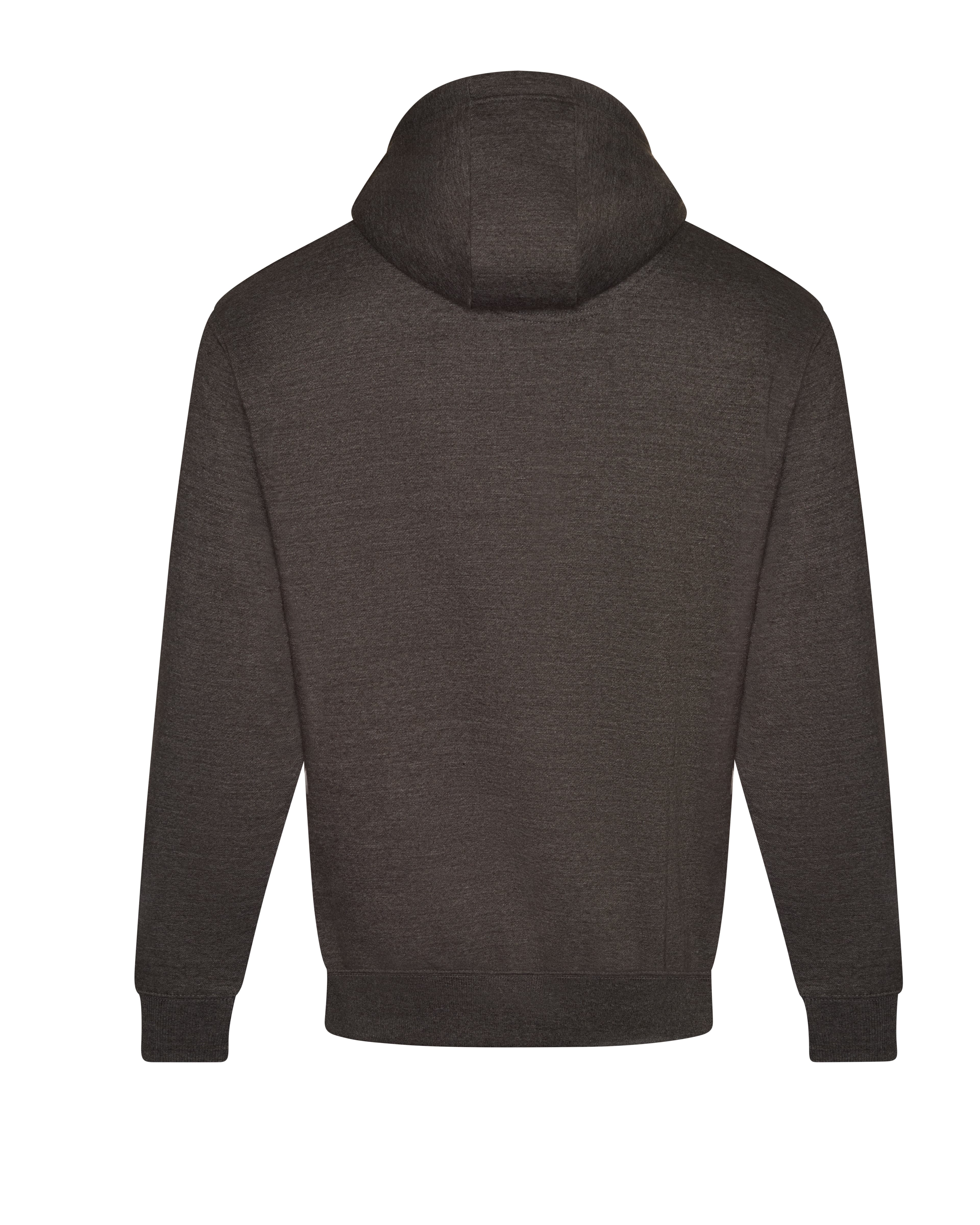 A4 Urban Heavyweight Hoodie - CHARCOAL - back