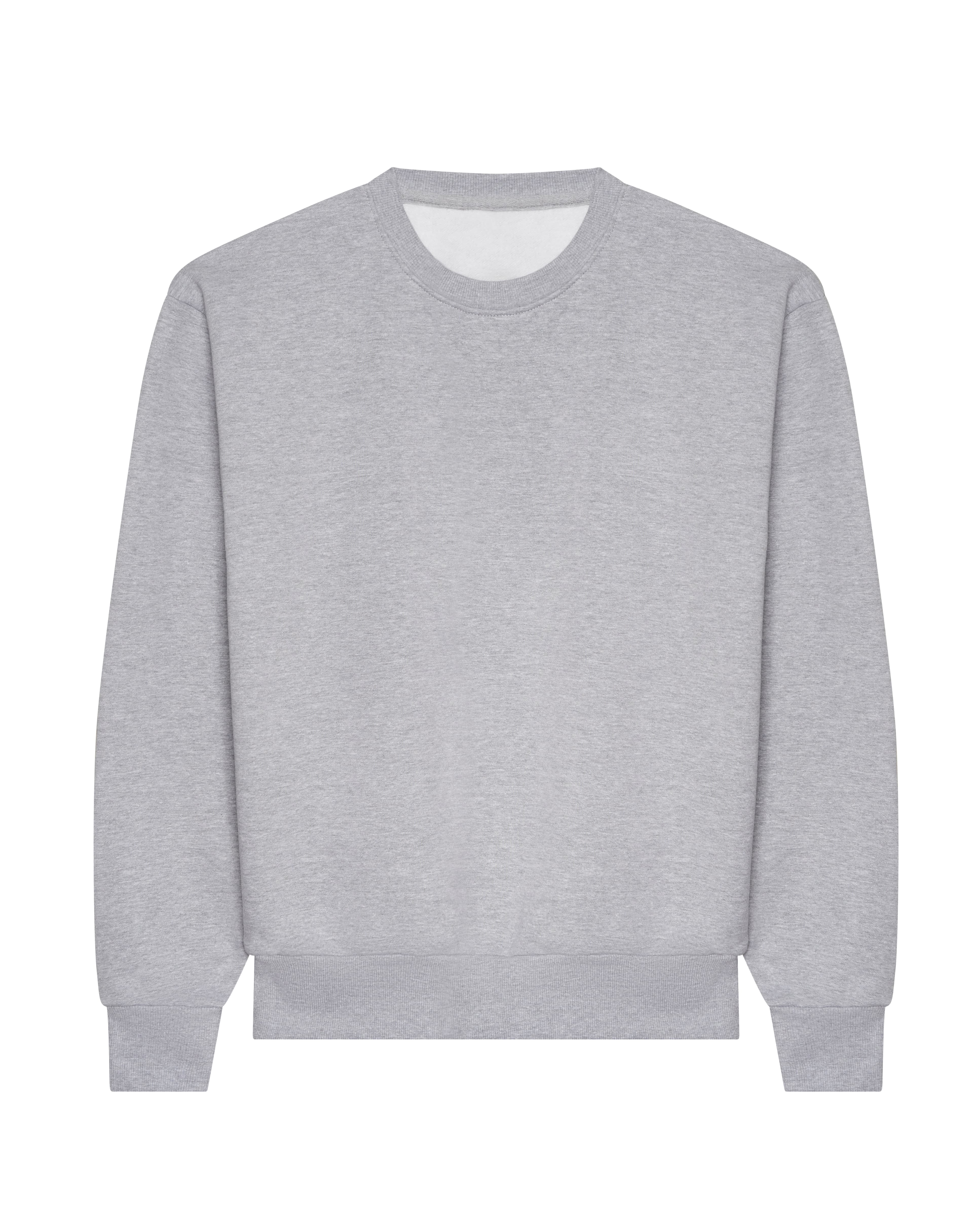A4 Urban Heavyweight Sweat - HEATHER GREY - back