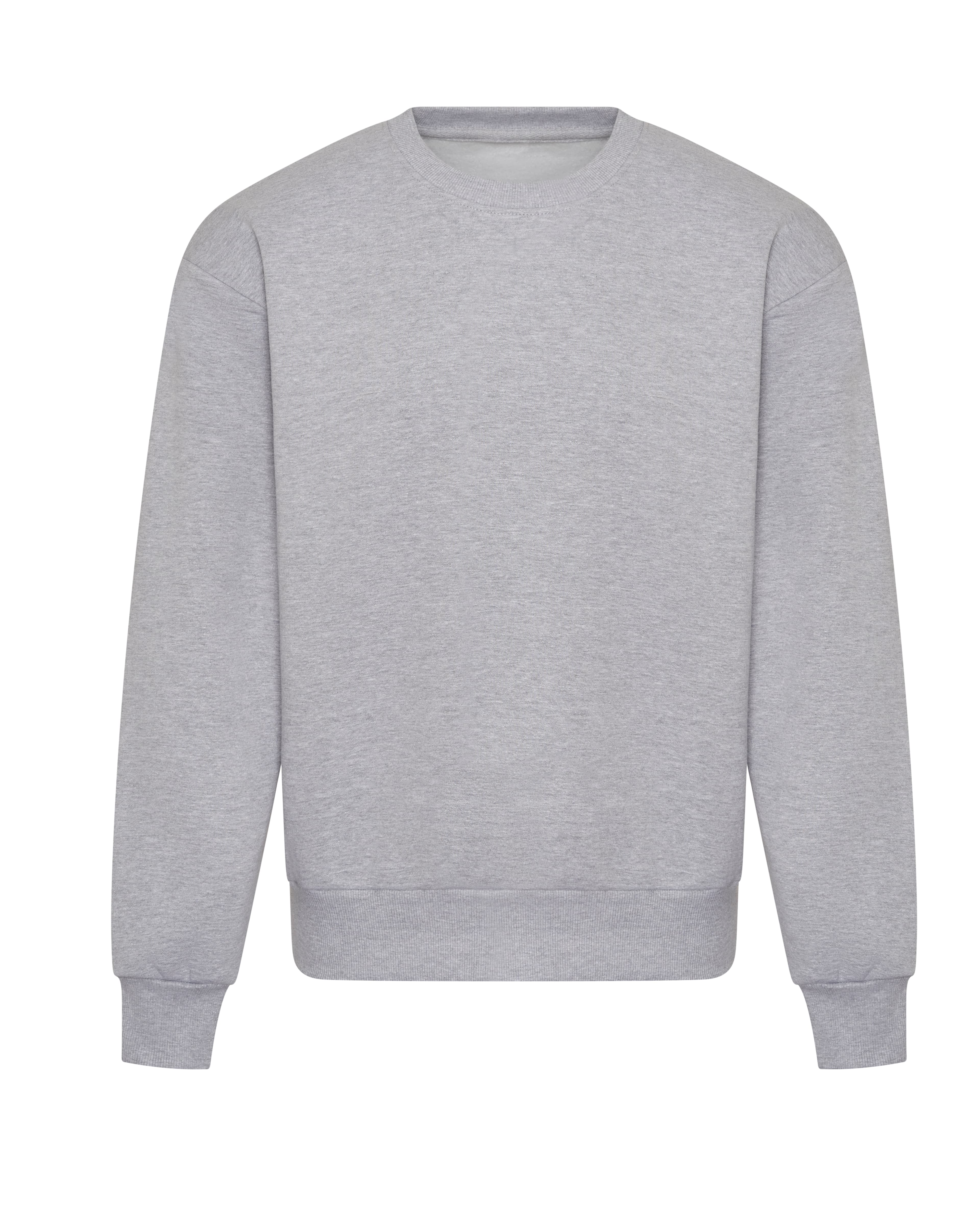 A4 Urban Heavyweight Sweat - HEATHER GREY - front