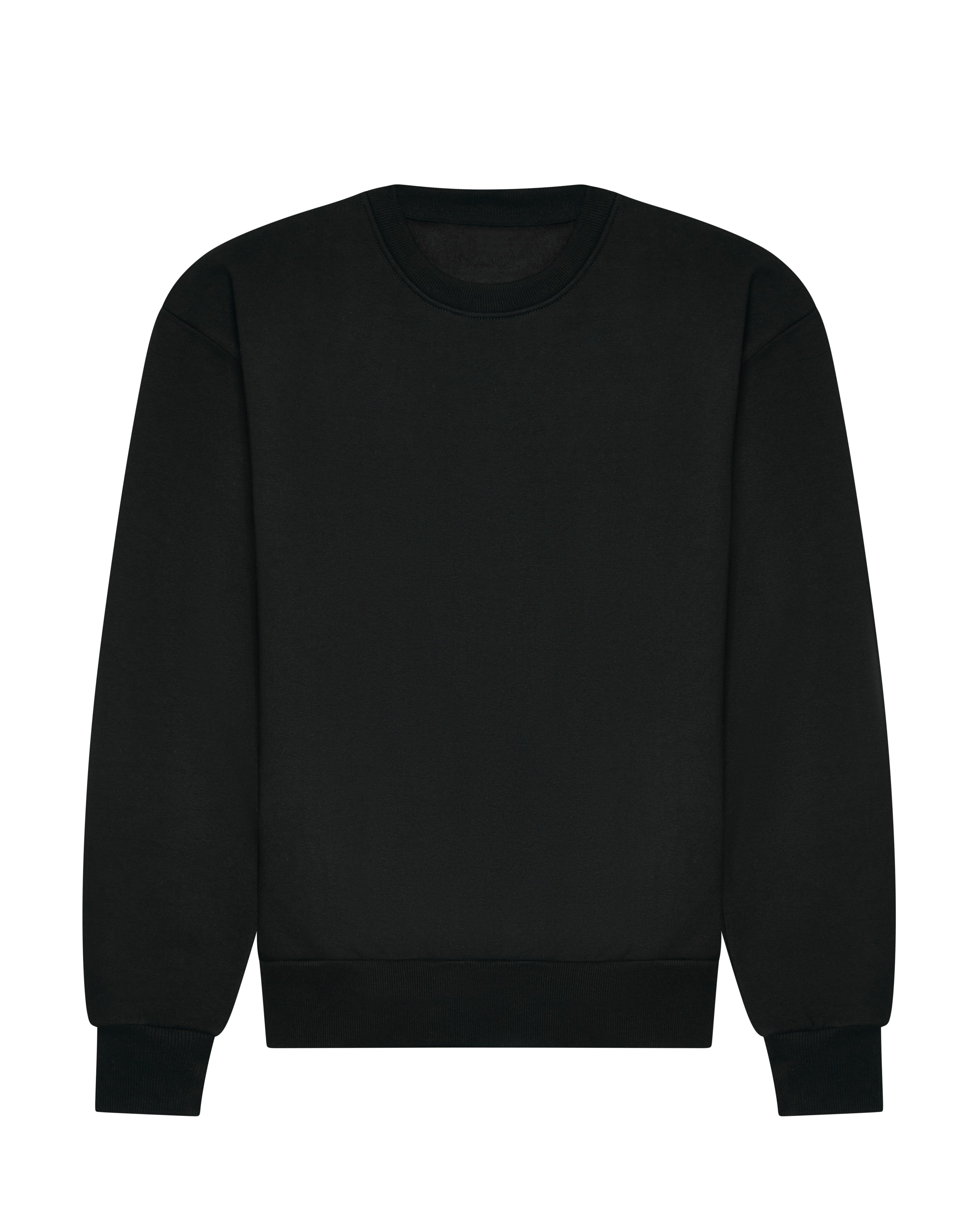 A4 Urban Heavyweight Sweat - JET BLACK - back