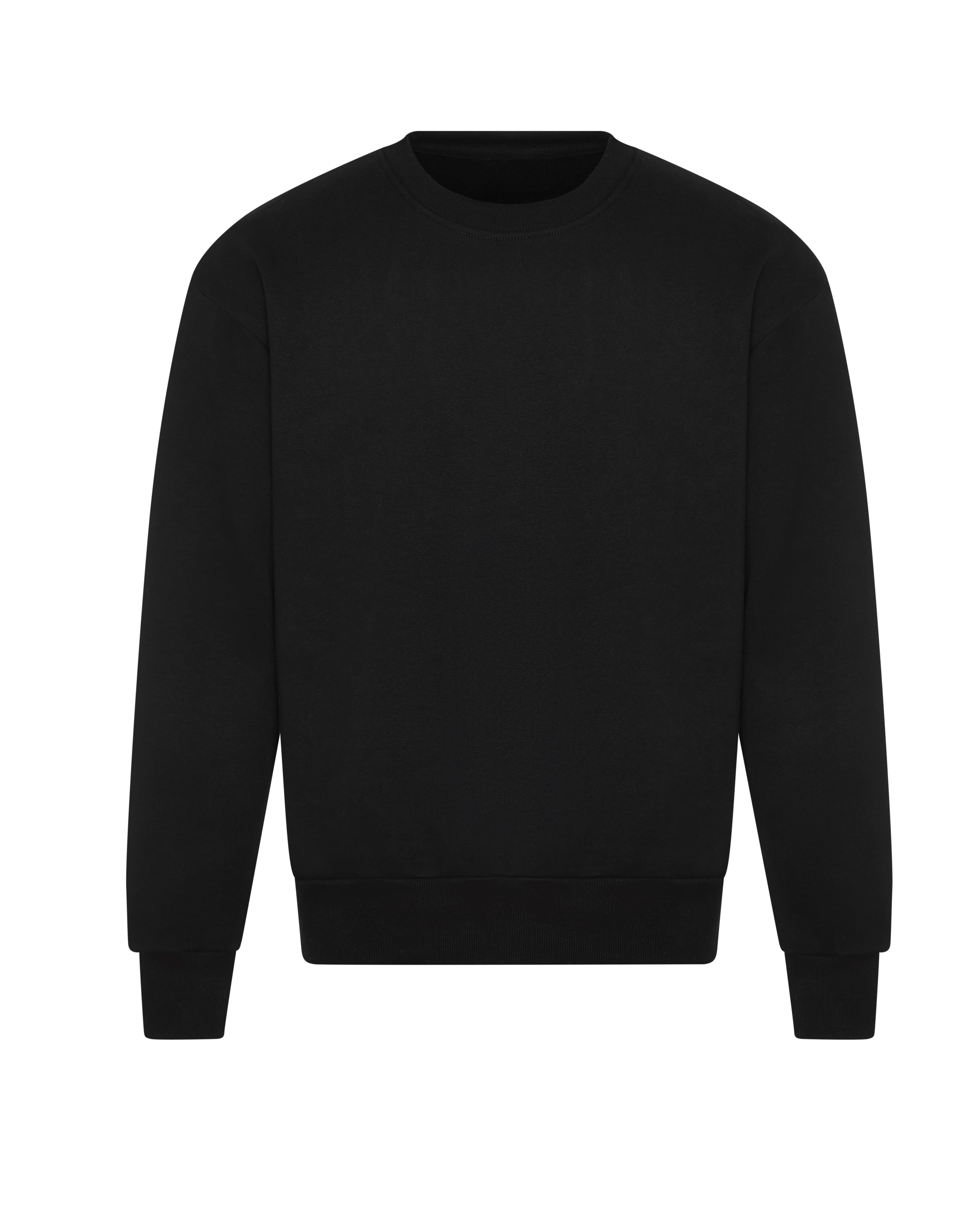 A4 Urban Heavyweight Sweat - JET BLACK - front