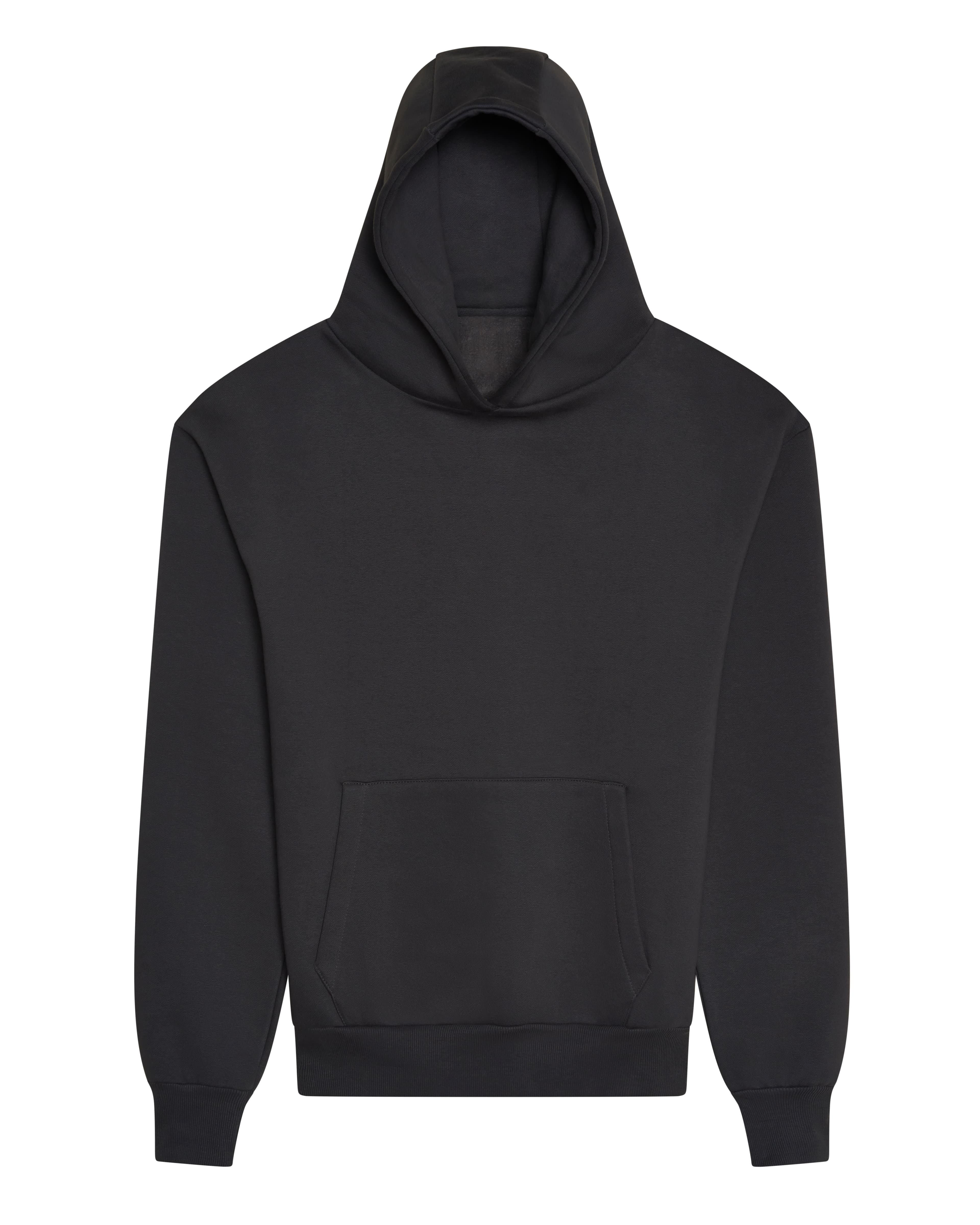 A4 Signature Heavyweight Hoodie - SOLID CHARCOAL - back