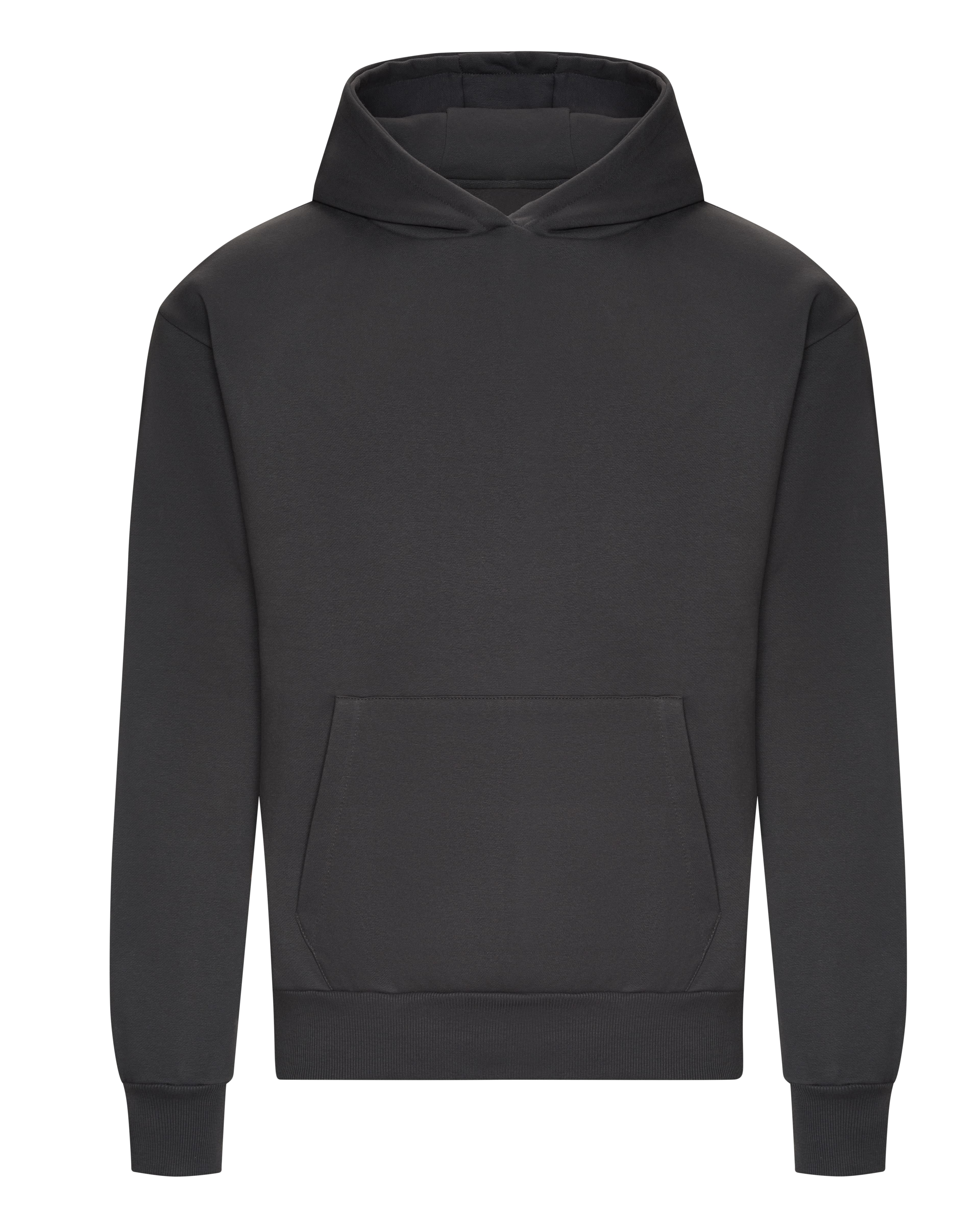 A4 Signature Heavyweight Hoodie - SOLID CHARCOAL - front