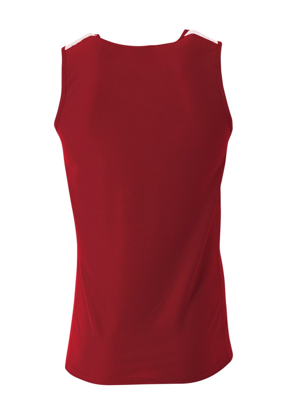 A4 Fast Break Jersey - CARDINAL/WHITE - back