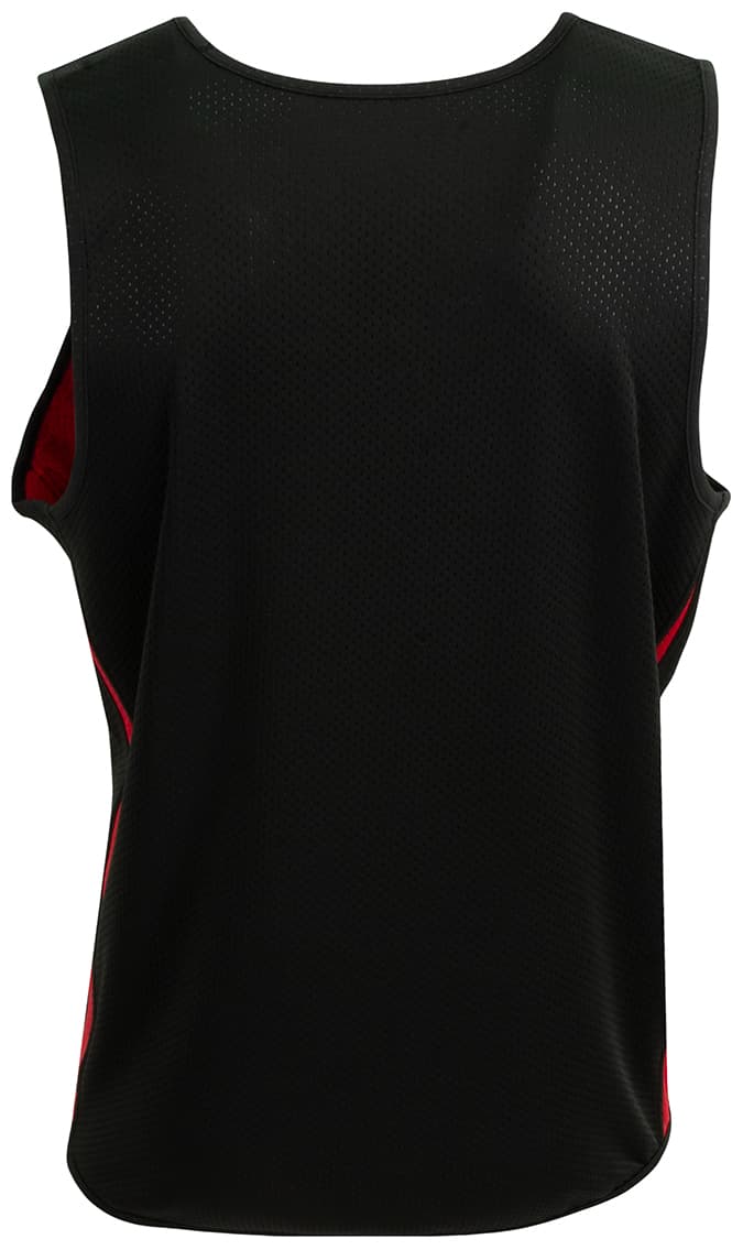 A4 Wave Single-Ply Reversible Jersey - BLACK/RED - back