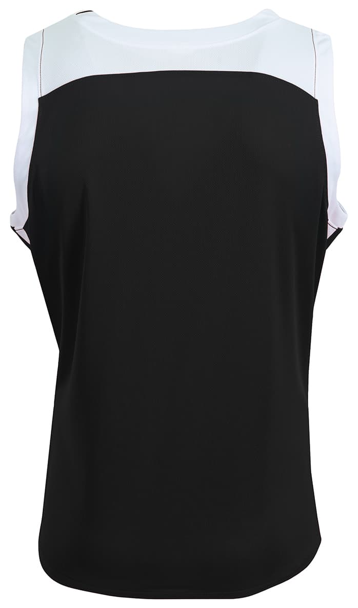 A4 Defender Basketball Jersey - BLACK/WHITE - back