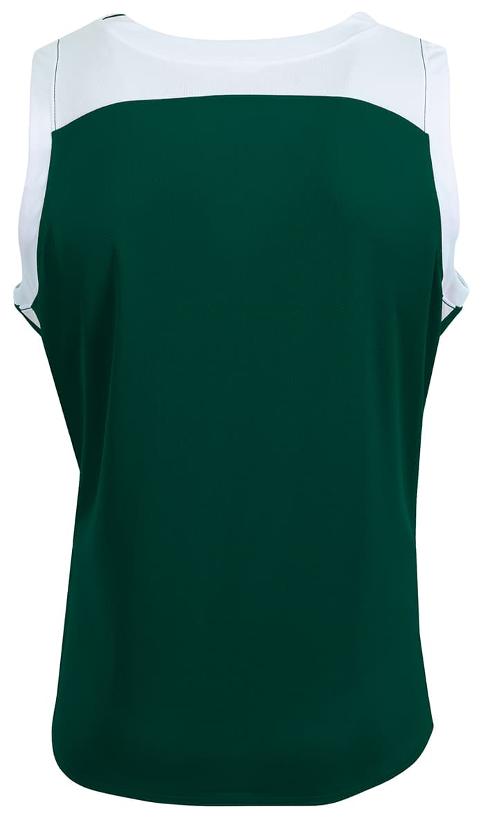A4 Defender Basketball Jersey - FOREST/WHITE - back