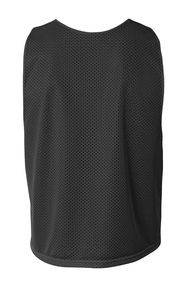 A4 Lacrosse Reversible Practice Jersey - BLACK/WHITE - back