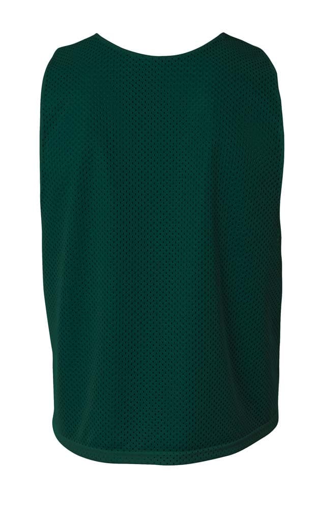 A4 Lacrosse Reversible Practice Jersey - FOREST/WHITE - back