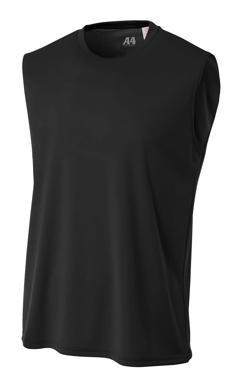 A4 Cooling Performance Muscle - BLACK - front