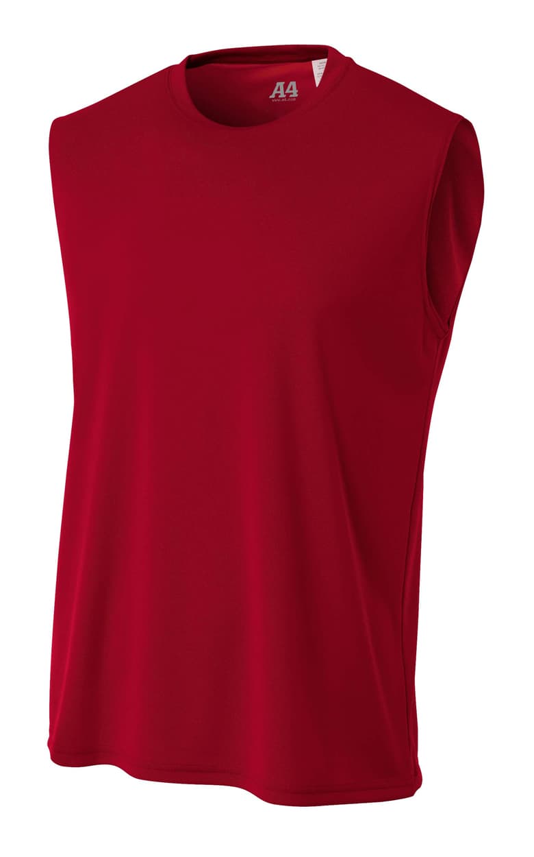 A4 Cooling Performance Muscle - CARDINAL - front