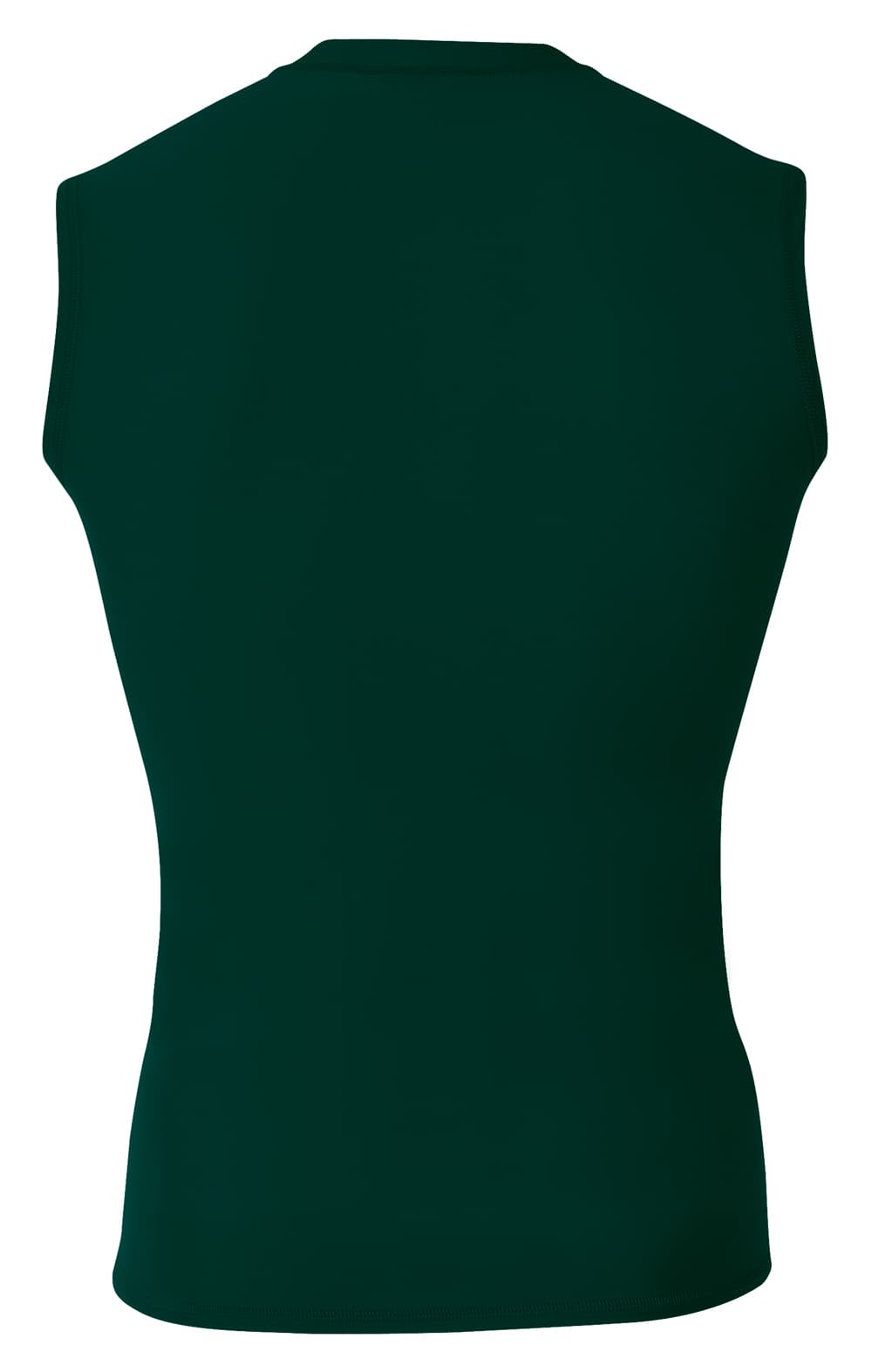 A4 Compression Muscle Tee - FOREST - back