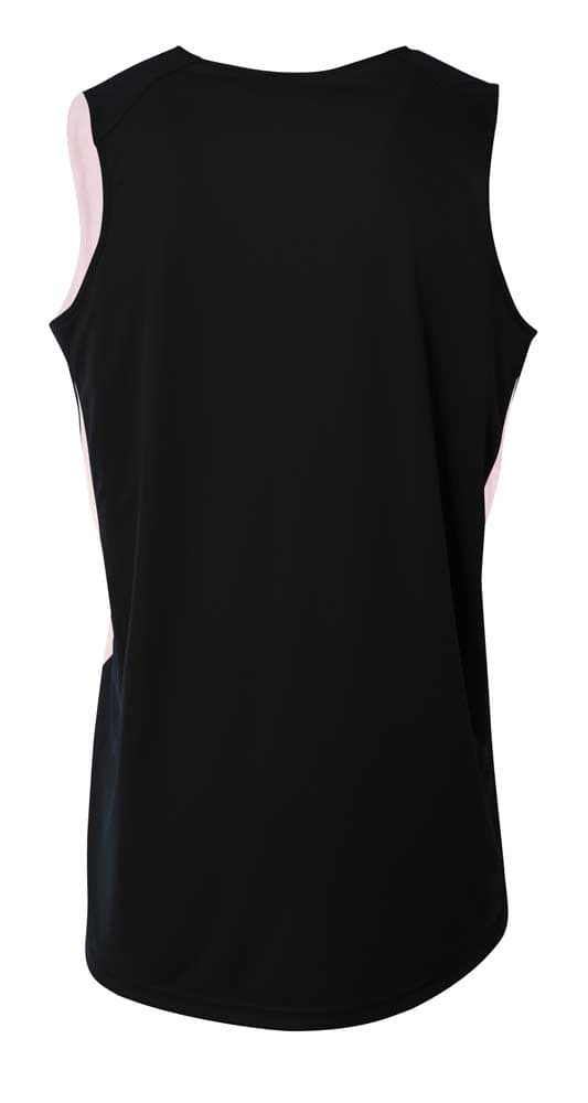 A4 Double Double Jersey - BLACK/WHITE - back