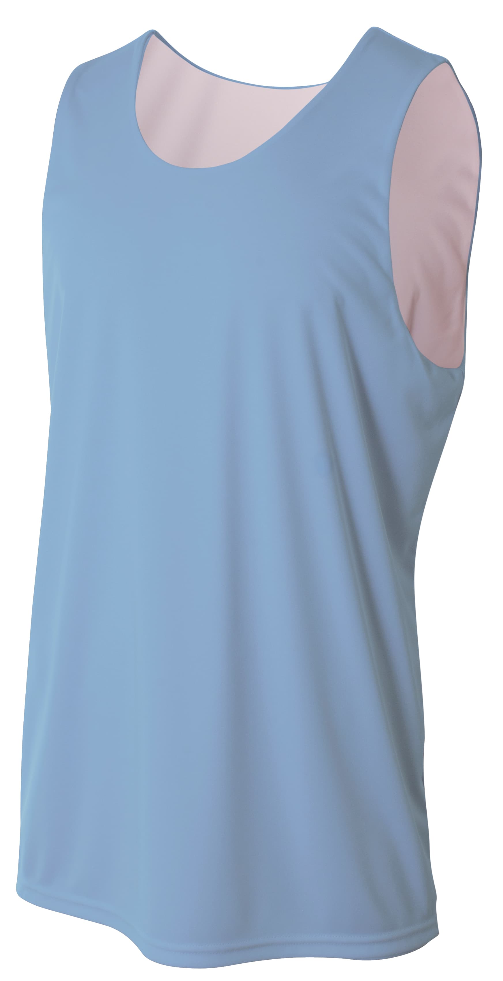 A4 Reversible Jump Jersey - LT BLUE/WHITE - front