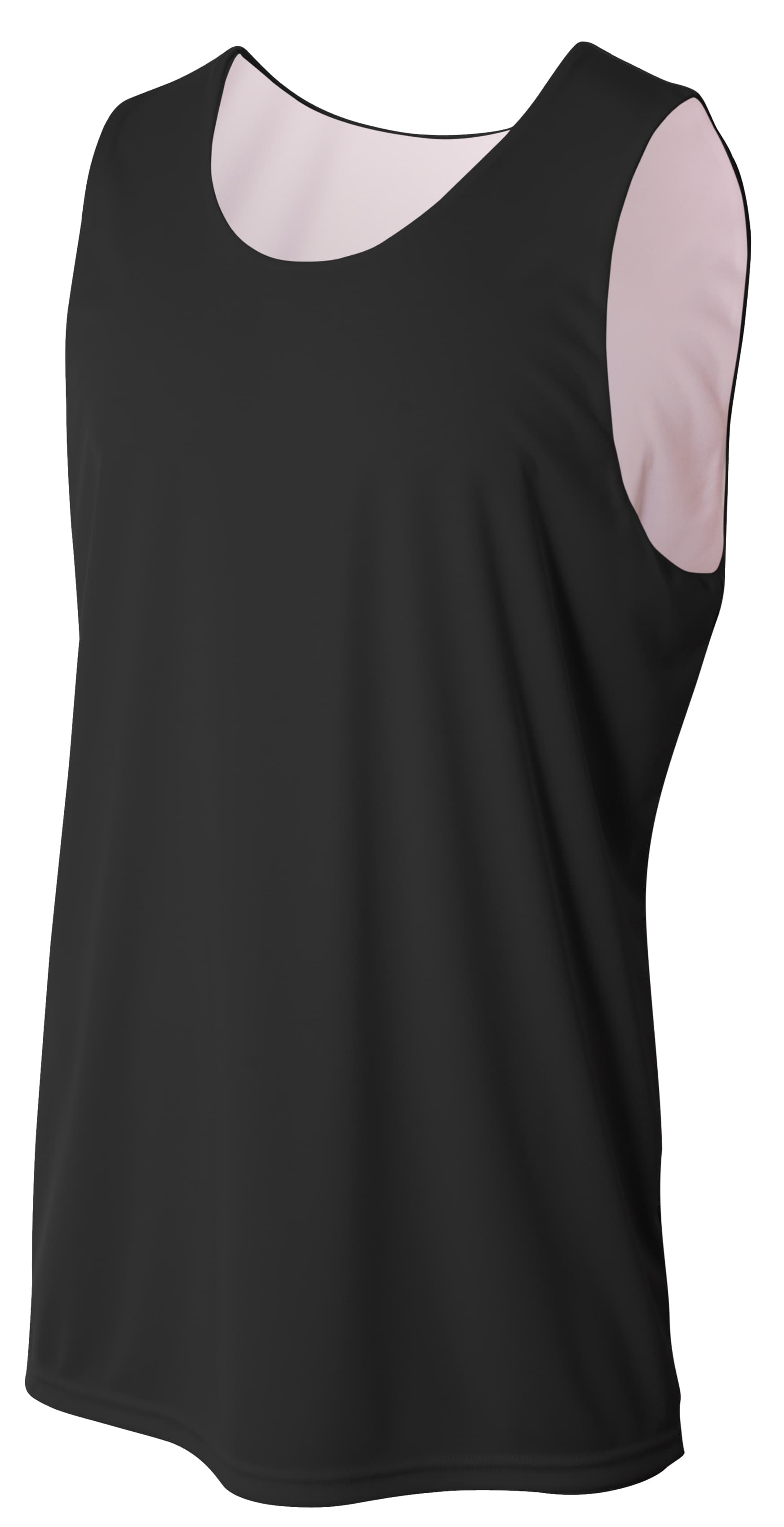 A4 Sprint Jump Reversible Jersey - BLACK/WHITE - front