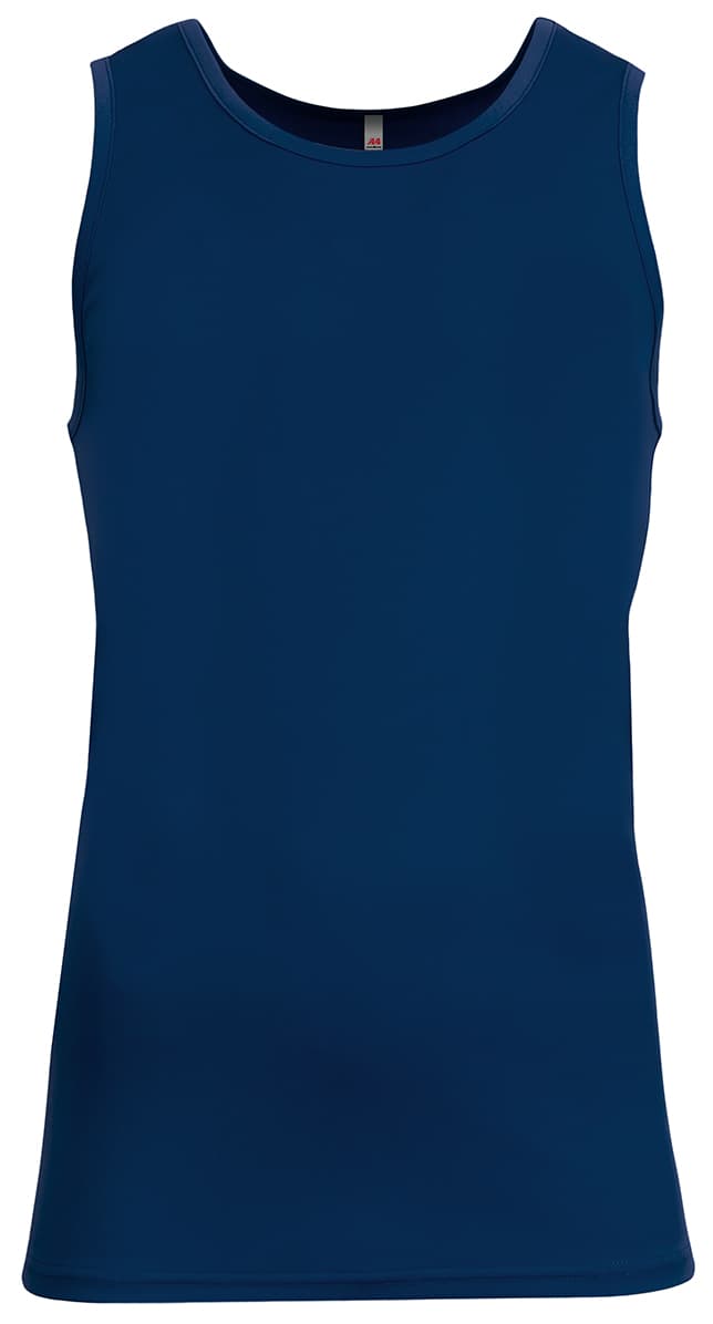 A4 Sprint Sport Tank - NAVY - front