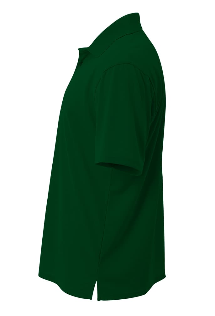 A4 Performance Pique Polo - FOREST - side