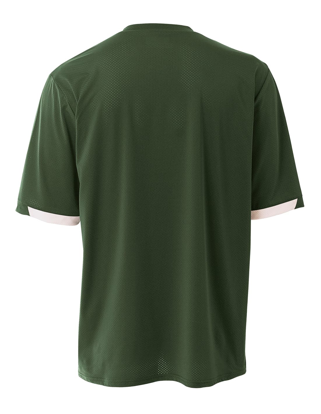 A4  Stretch Pro Baseball Jersey - FOREST/WHITE - back