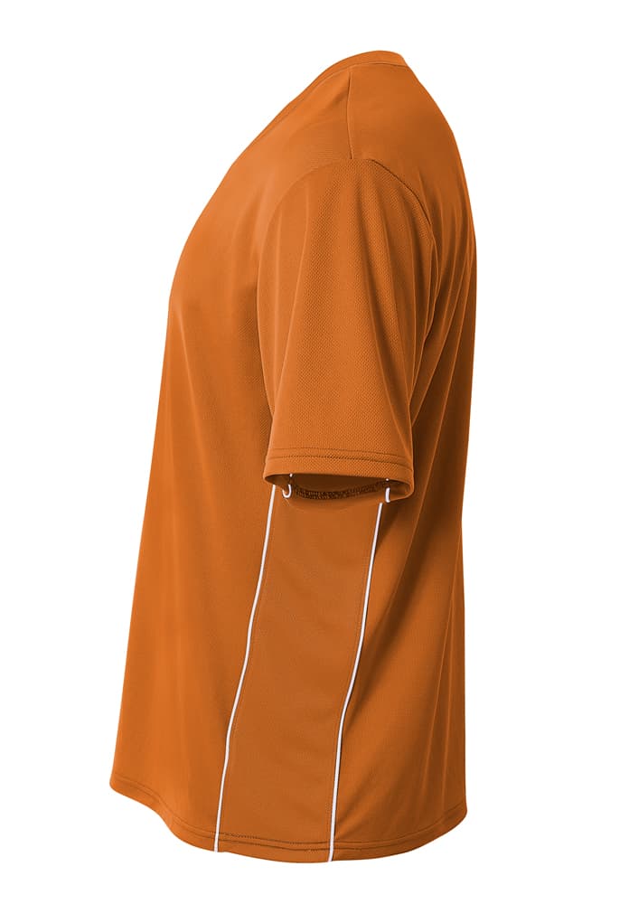 A4 Liga Soccer Jersey - ATHLETIC ORANGE - side