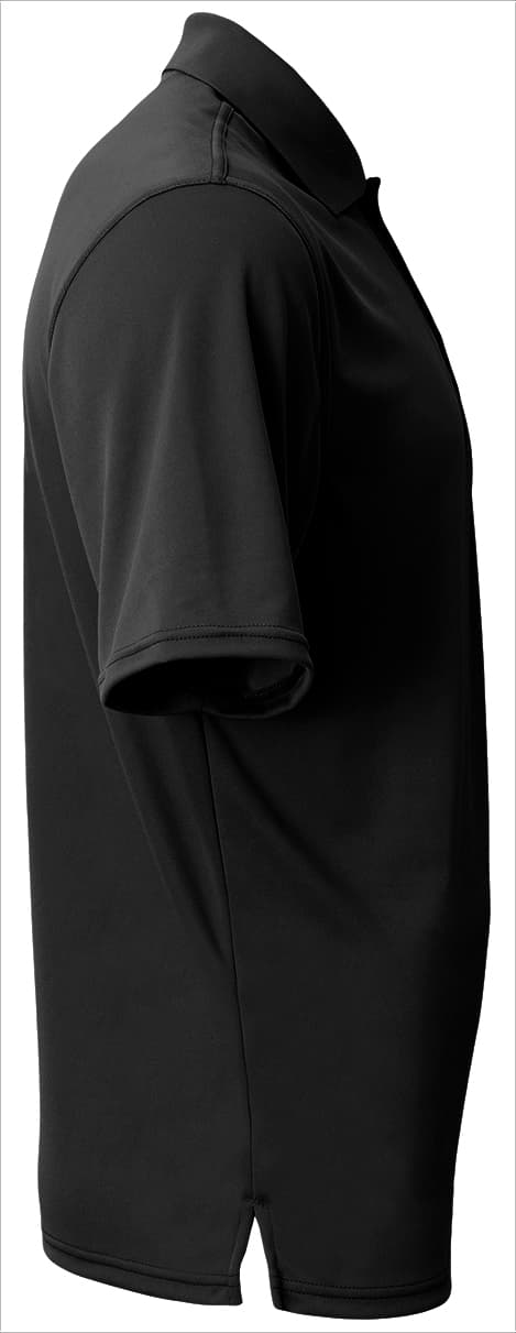A4 Essential Polo - BLACK - side