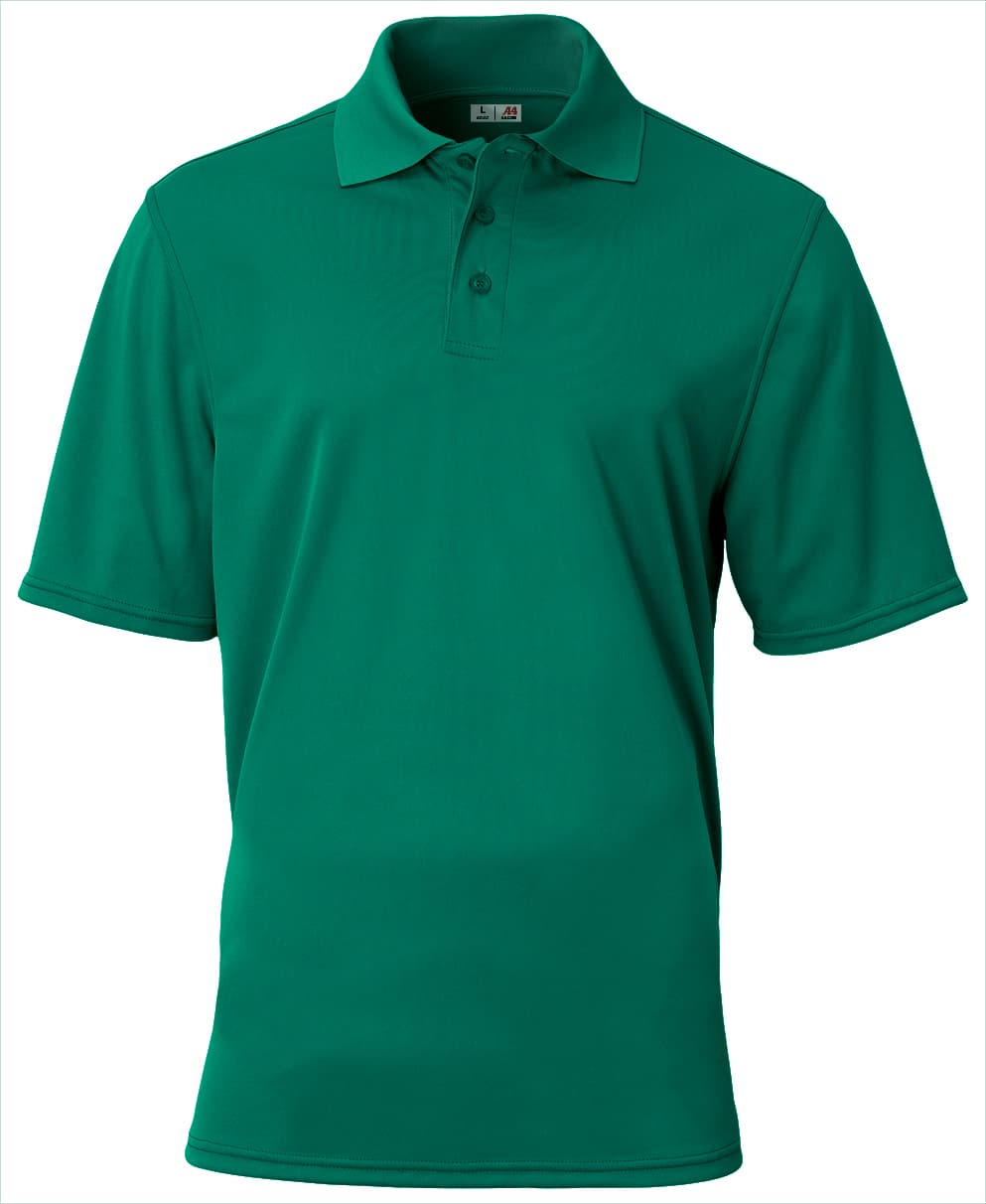 A4 Essential Polo - FOREST - front