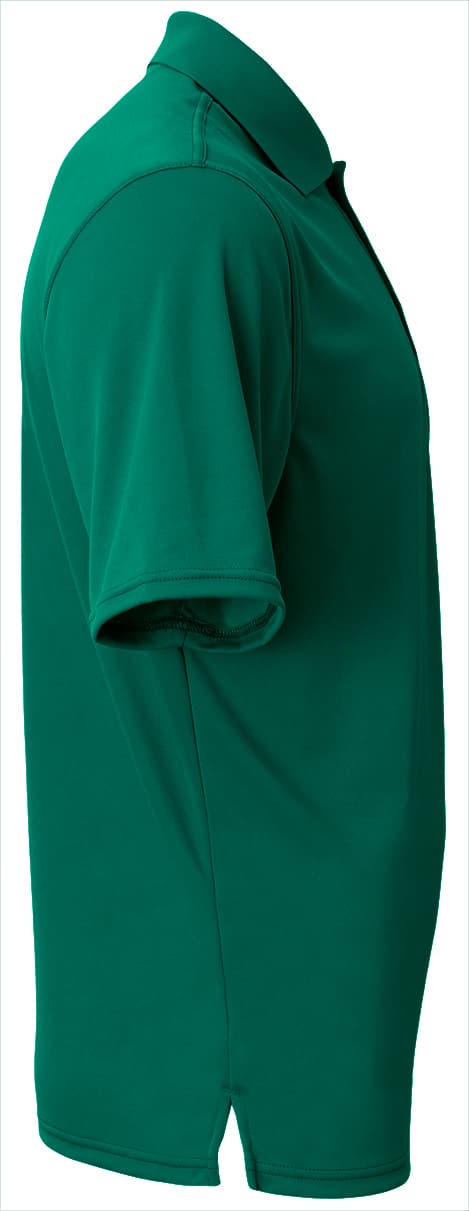 A4 Essential Polo - FOREST - side