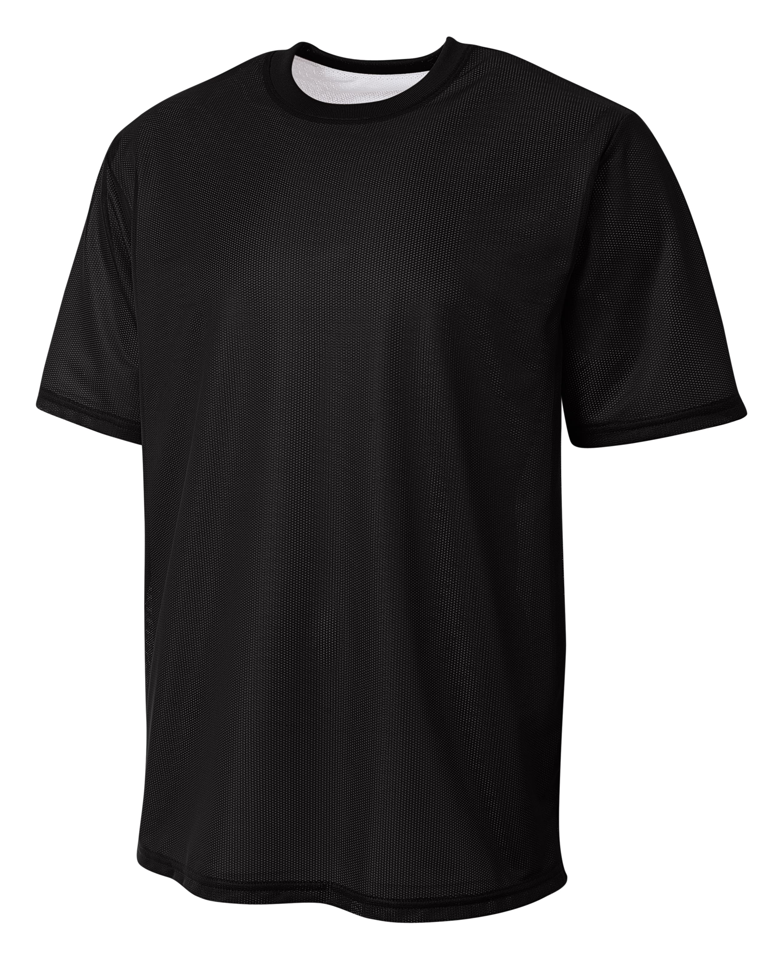 A4 Match Reversible Jersey - BLACK/WHITE - front