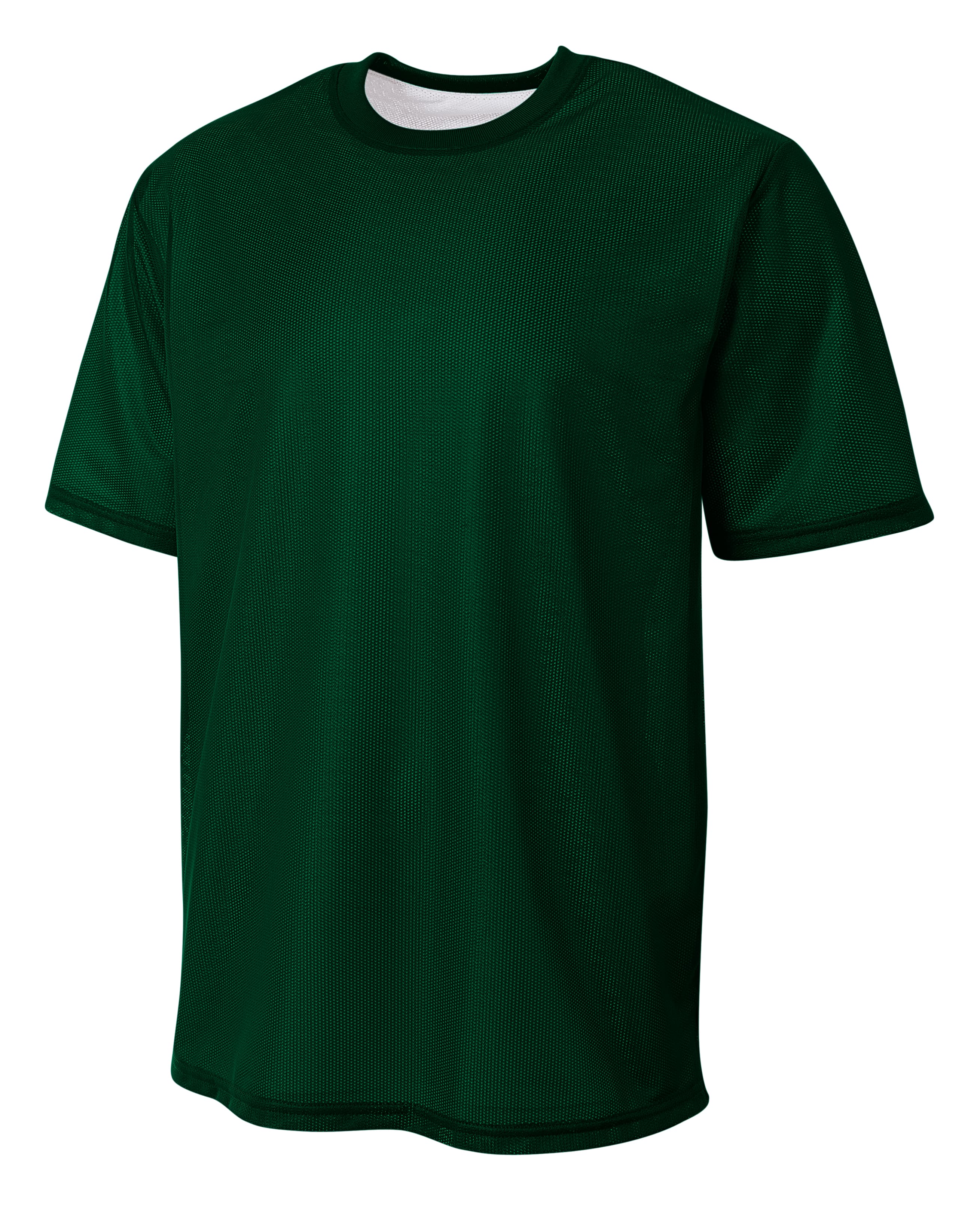 A4 Match Reversible Jersey - FOREST/WHITE - front