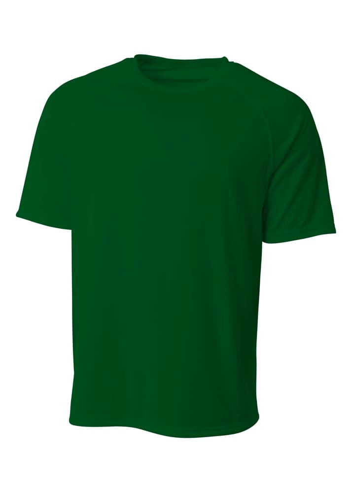 A4 SureColor Short Sleeve Cationic Tee - FOREST - front