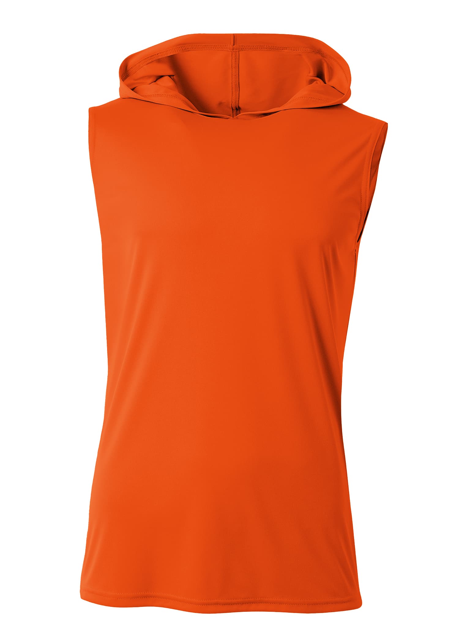 A4 Sleeveless Hooded Tee - ATHLETIC ORANGE 2011 - front