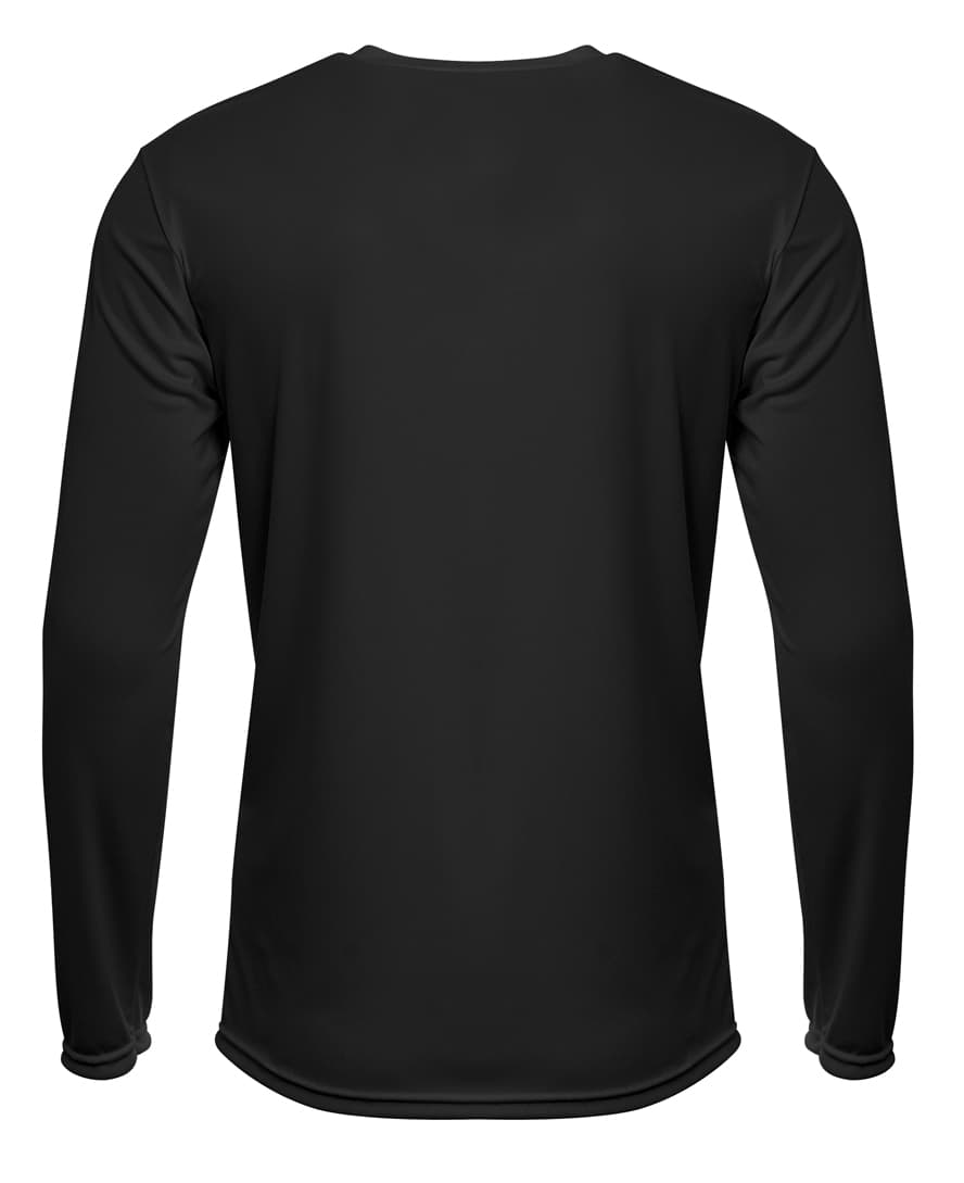 A4 Sprint Long Sleeve Tee - BLACK - back