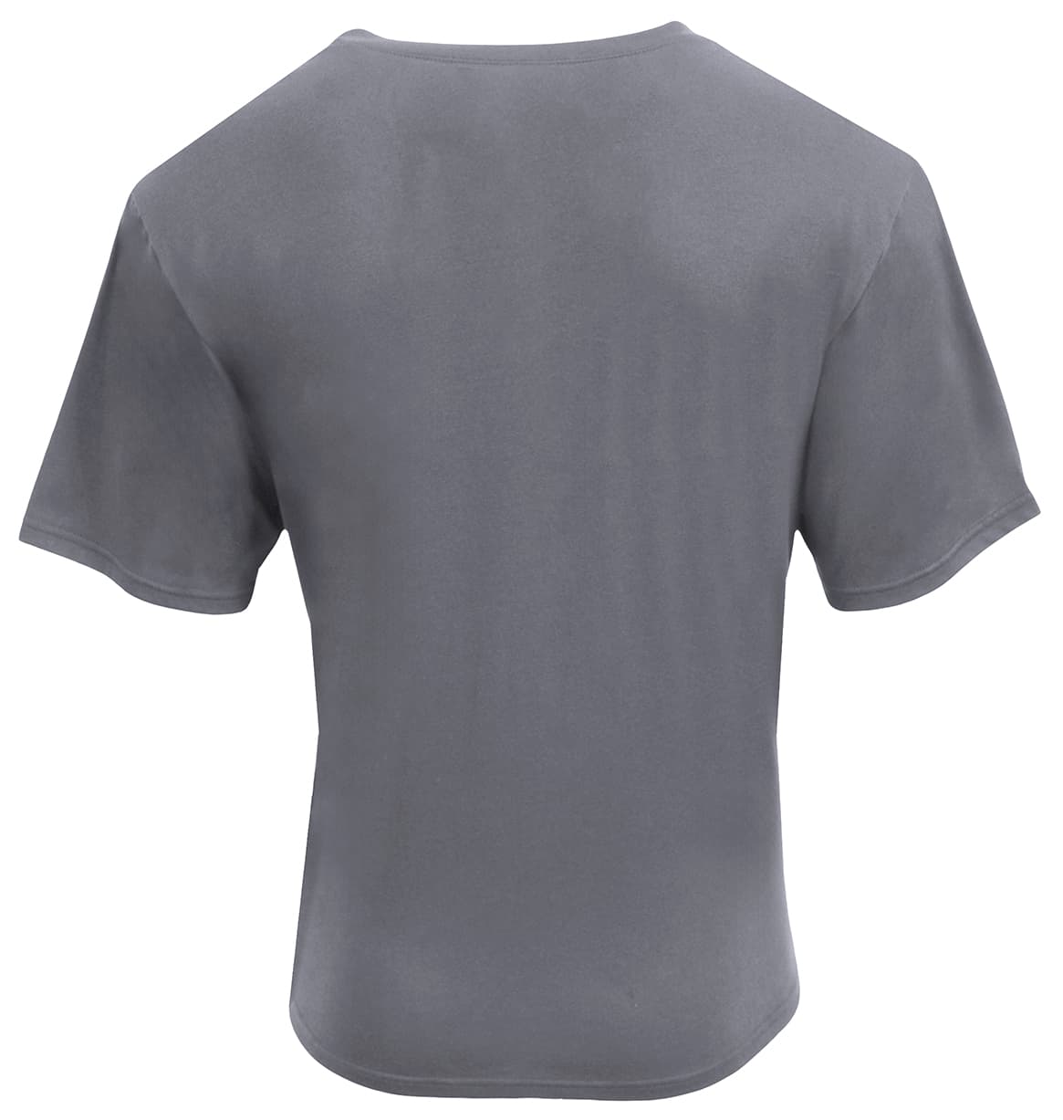 A4 Softek Short Sleeve V-Neck - GRAPHITE - back