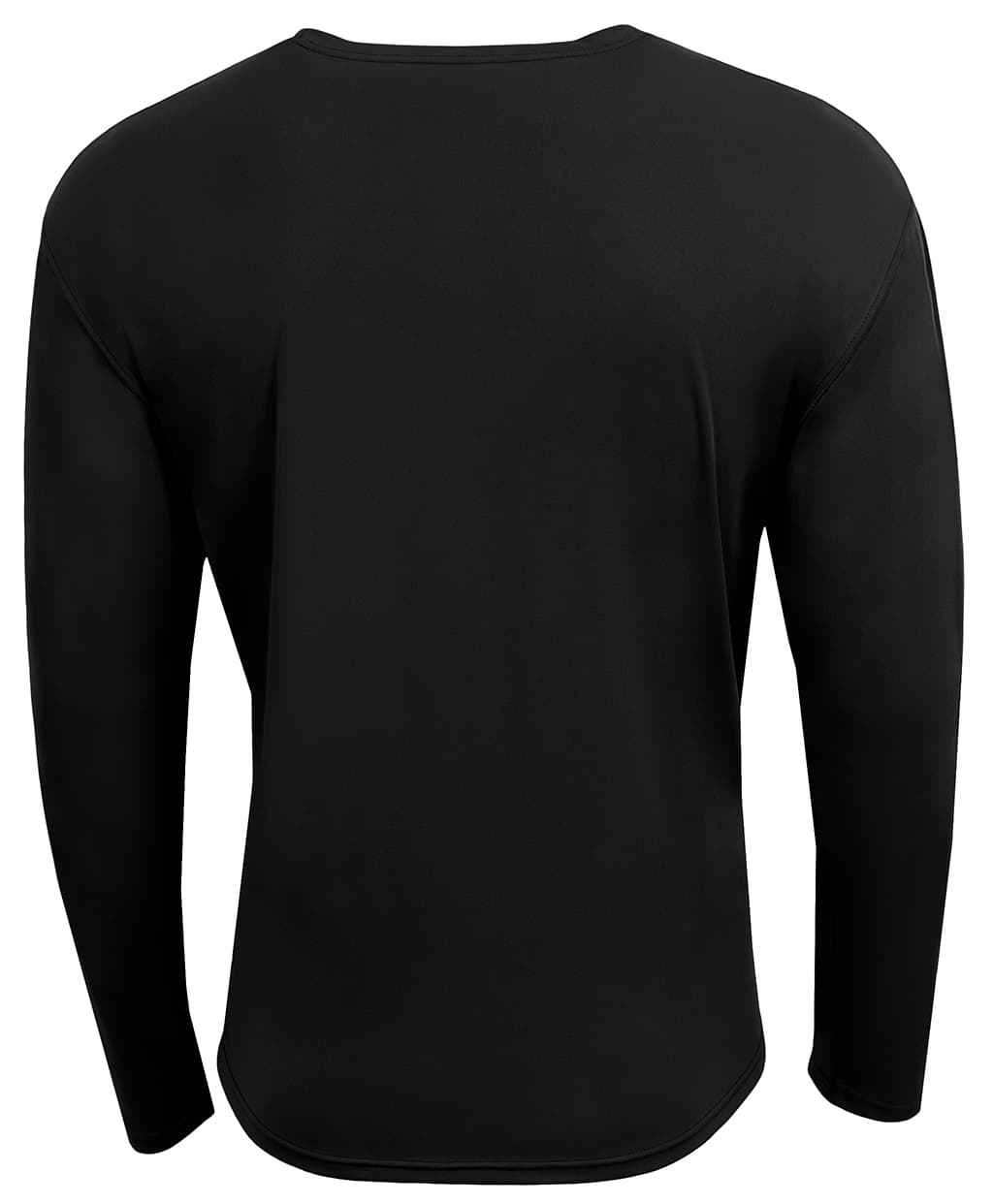 A4 AirFlex Long Sleeve Crew - BLACK - back