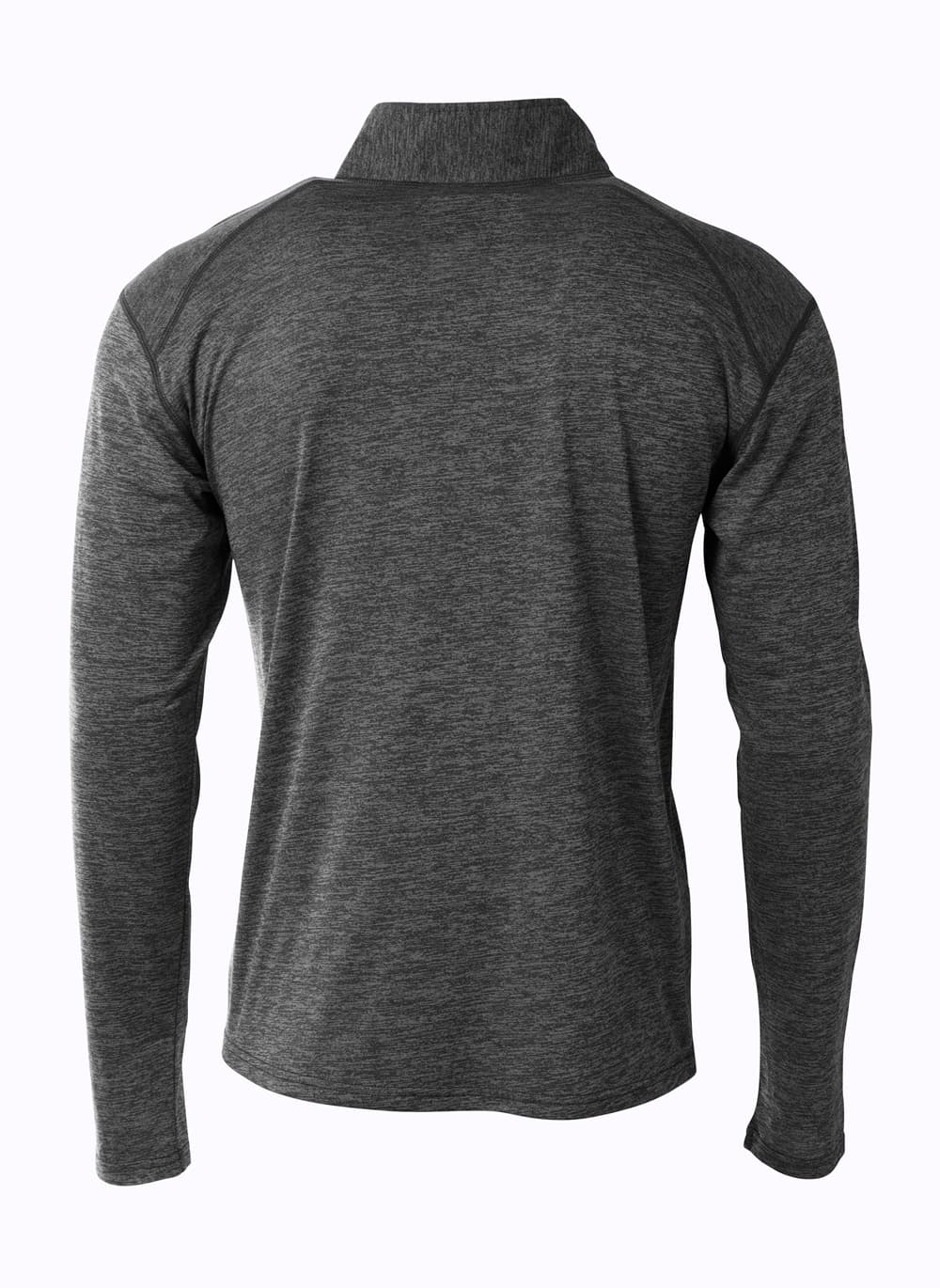 A4 Inspire Quarter Zip - CHARCOAL - back
